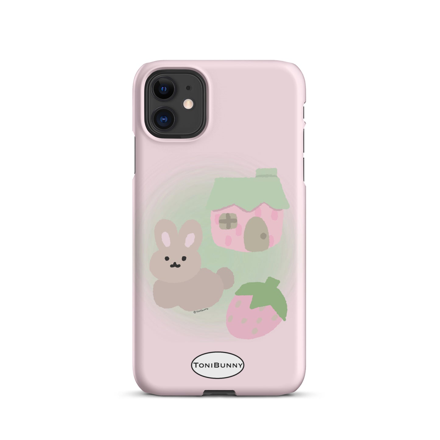 π· Pink ToniBunny Cottage iPhone Snap Case π·