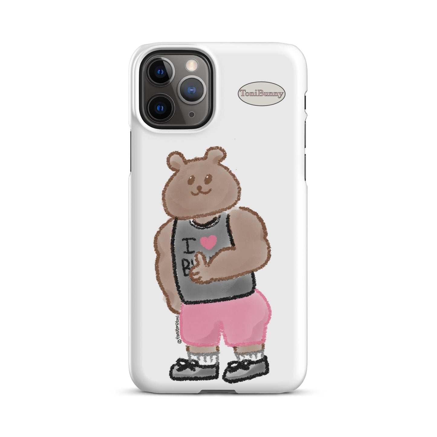 π» Athletic ToniBear iPhone Snap Case π»