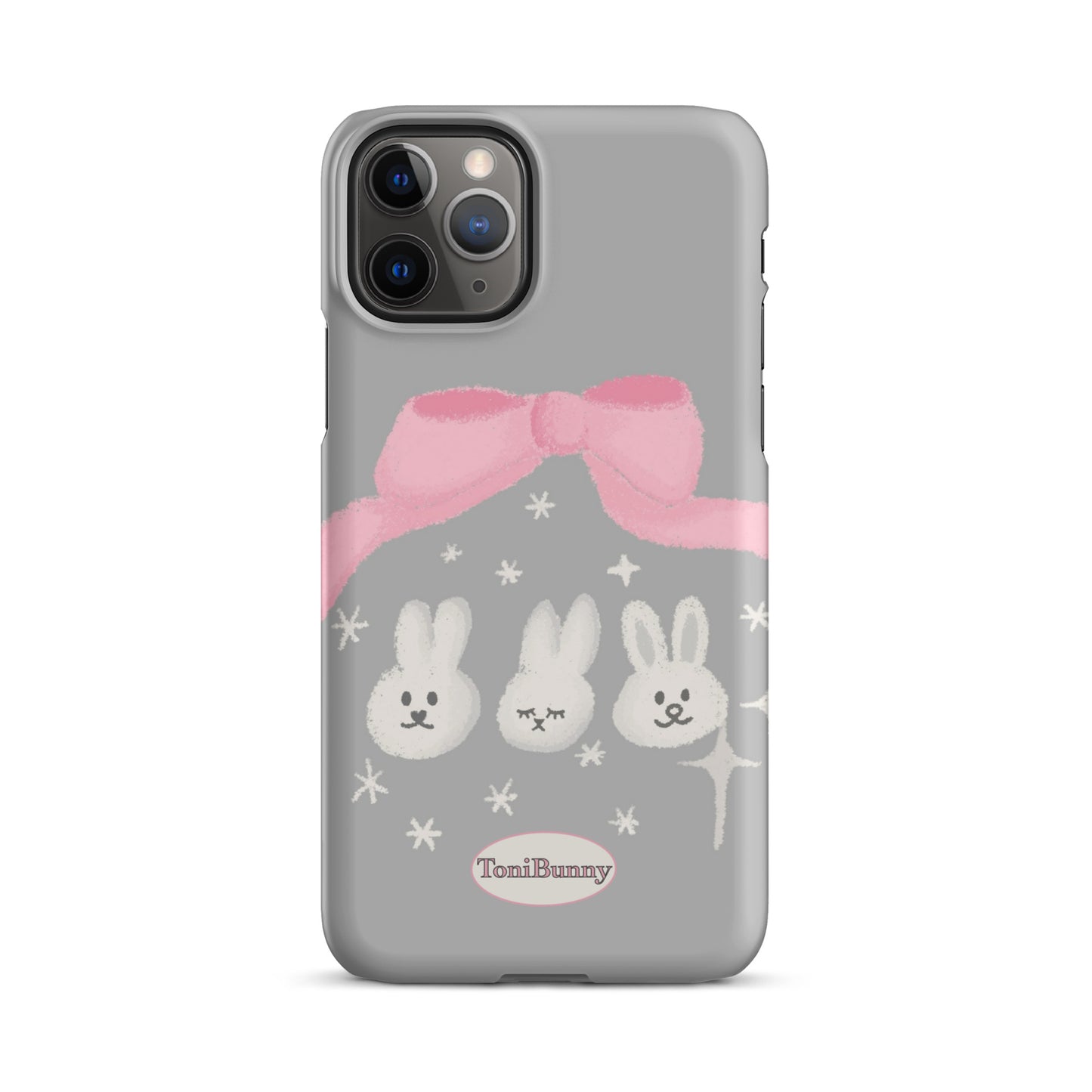 π ToniBunny Ribbon Bunny Friends iPhone Snap Case π