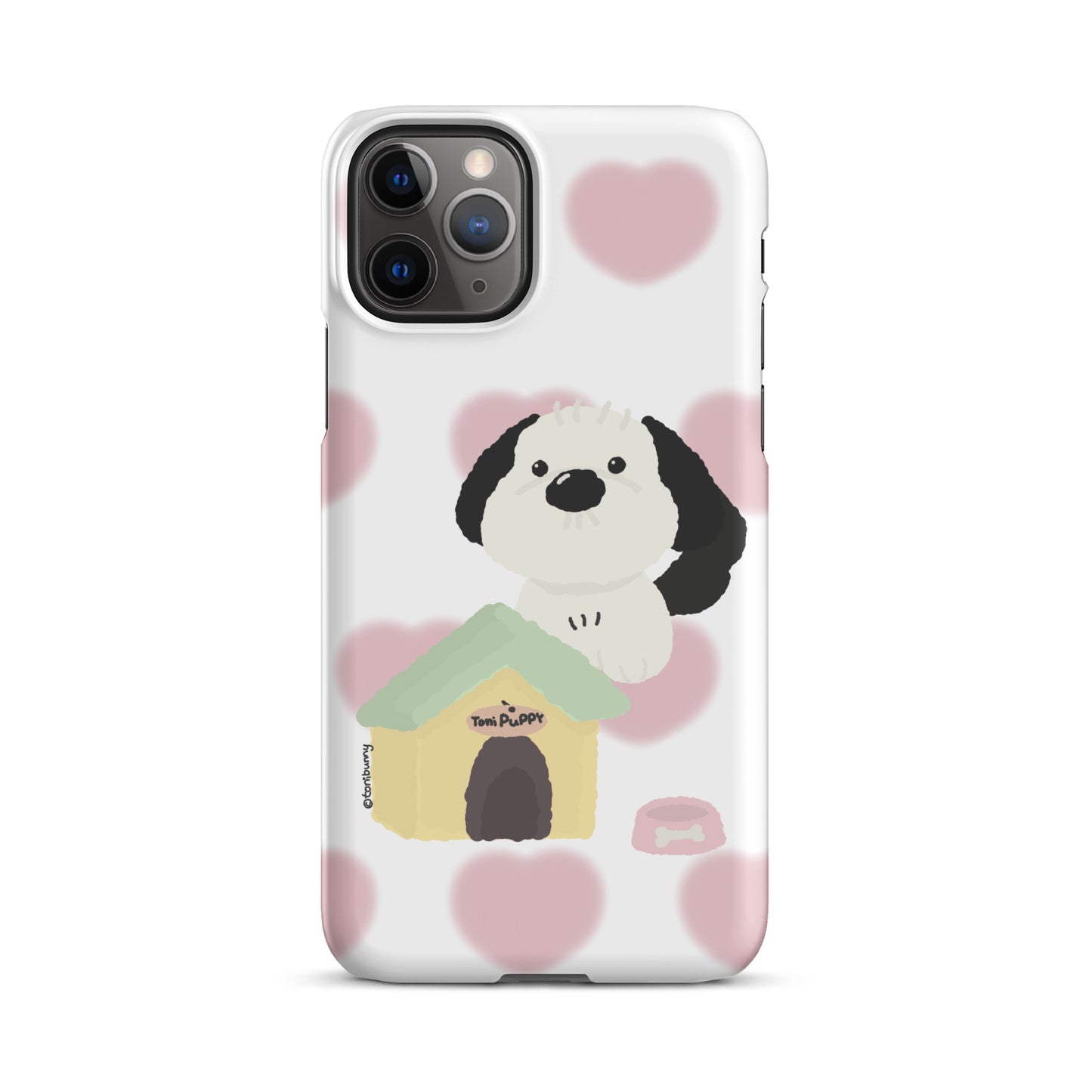 πΆ Pink Pattern ToniPuppy iPhone Snap Case πΆ