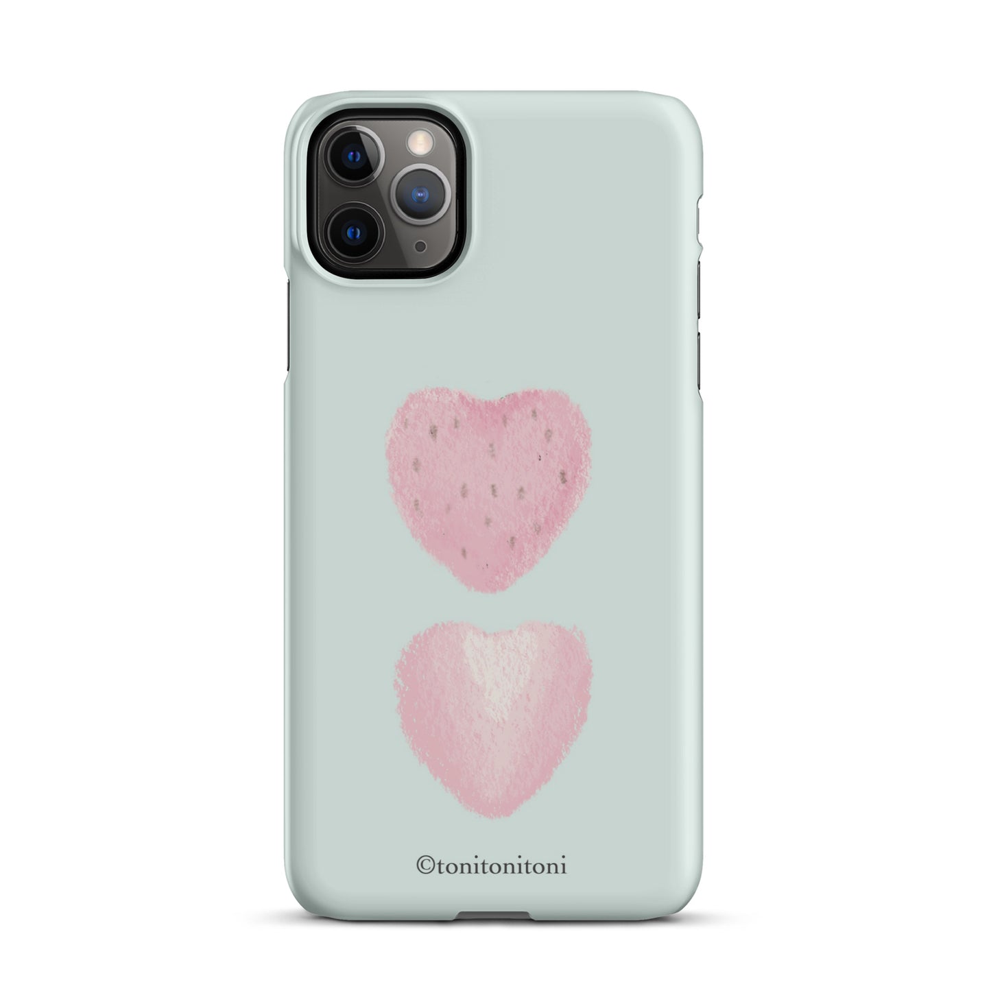 🍓Blue Strawberry iPhone Snap Case🍓