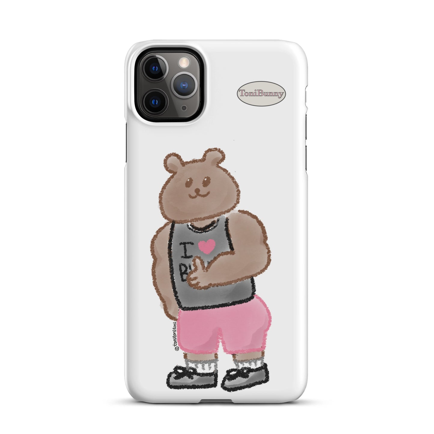 π» Athletic ToniBear iPhone Snap Case π»