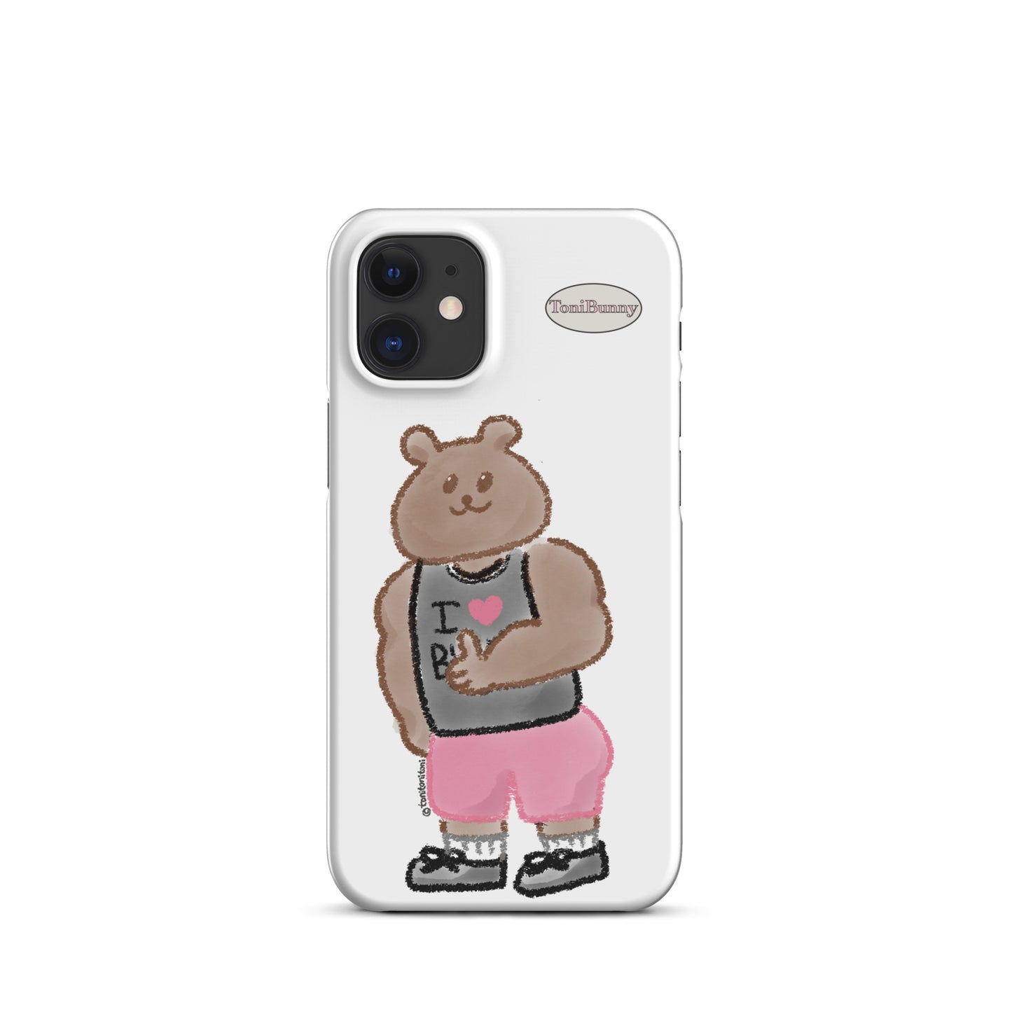 π» Athletic ToniBear iPhone Snap Case π»