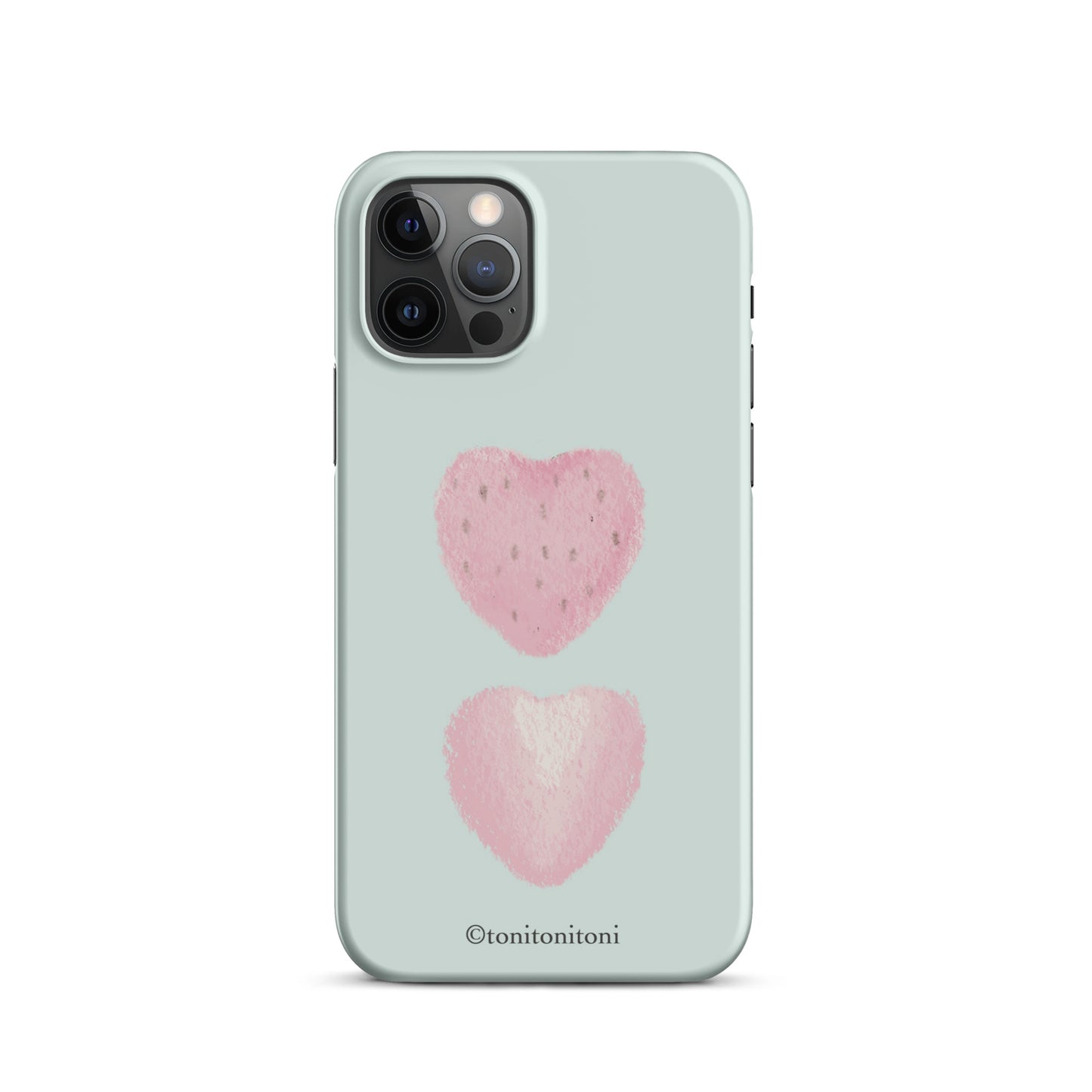 🍓Blue Strawberry iPhone Snap Case🍓