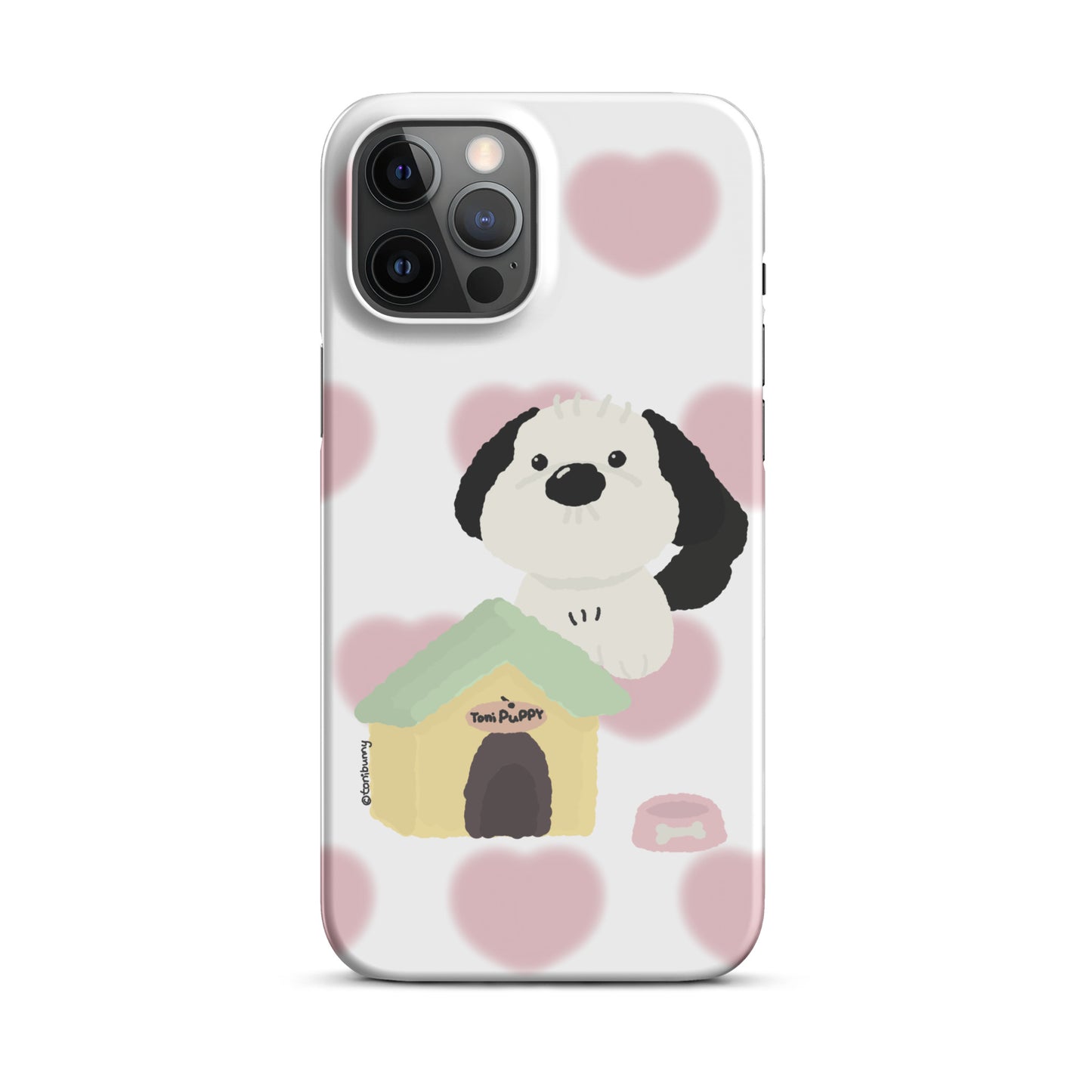 πΆ Pink Pattern ToniPuppy iPhone Snap Case πΆ