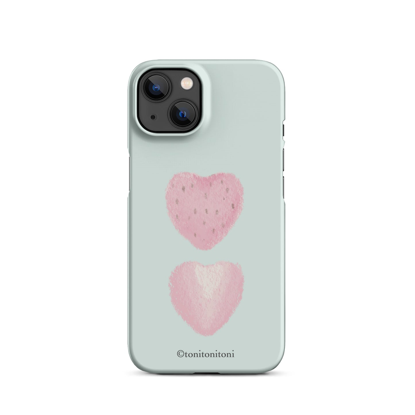 🍓Blue Strawberry iPhone Snap Case🍓