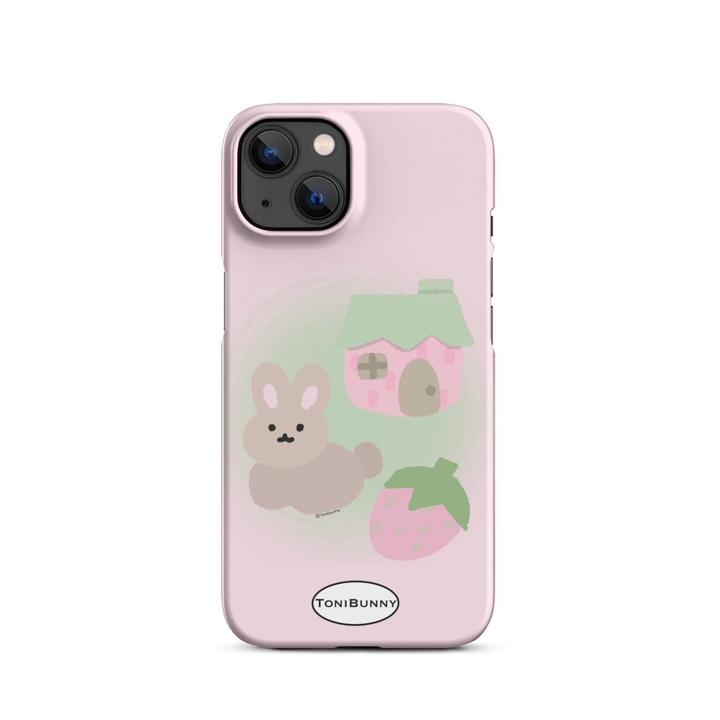 π· Pink ToniBunny Cottage iPhone Snap Case π·