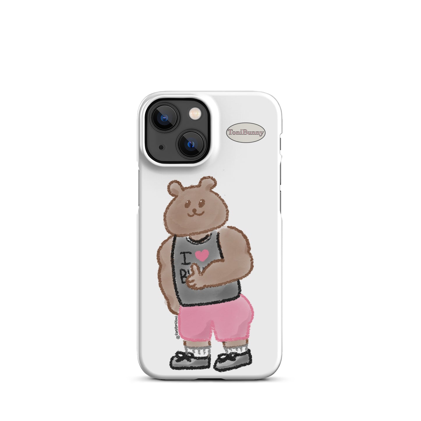π» Athletic ToniBear iPhone Snap Case π»