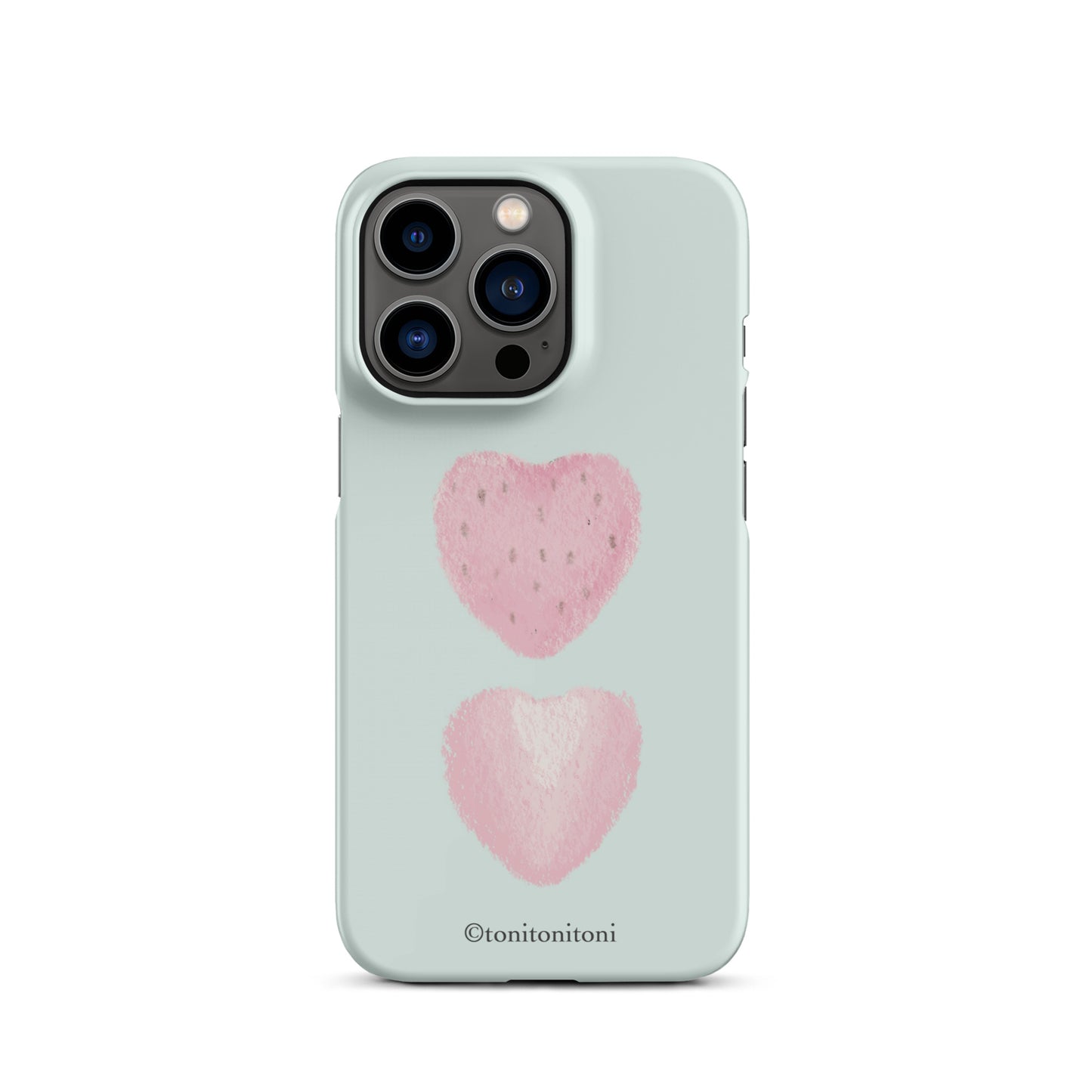 🍓Blue Strawberry iPhone Snap Case🍓