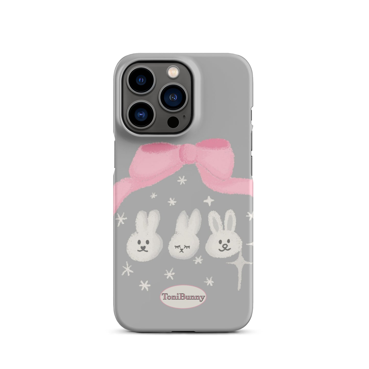 π ToniBunny Ribbon Bunny Friends iPhone Snap Case π
