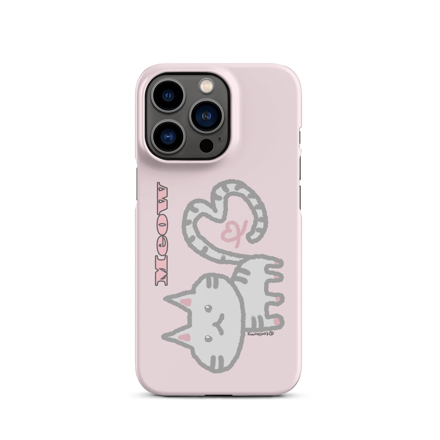 ๐พ Meow Cat Pink iPhone Snap Case ๐พ