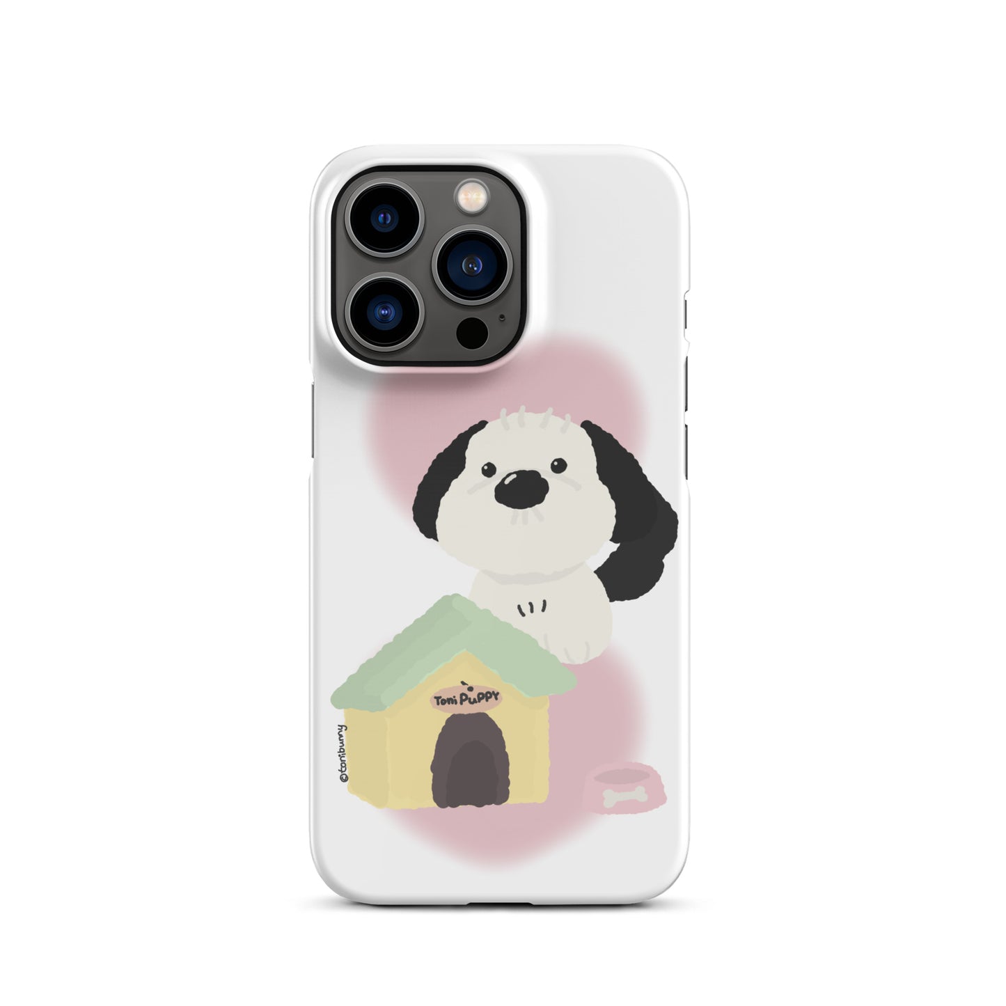 ๐ถ Pink ToniPuppy iPhone Snap Case ๐ถ