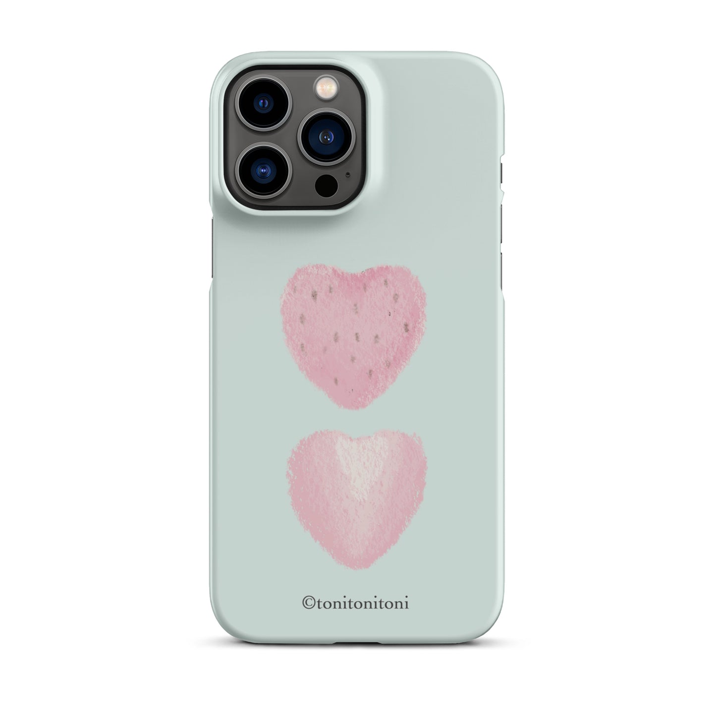 🍓Blue Strawberry iPhone Snap Case🍓