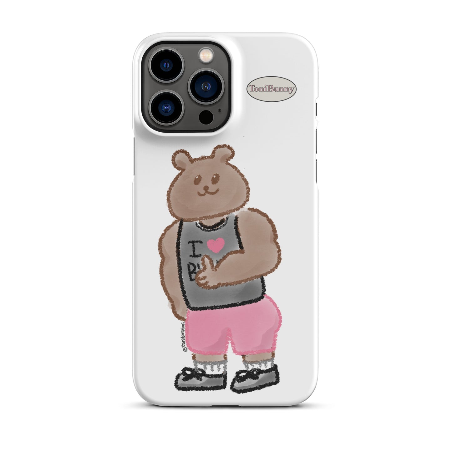 π» Athletic ToniBear iPhone Snap Case π»