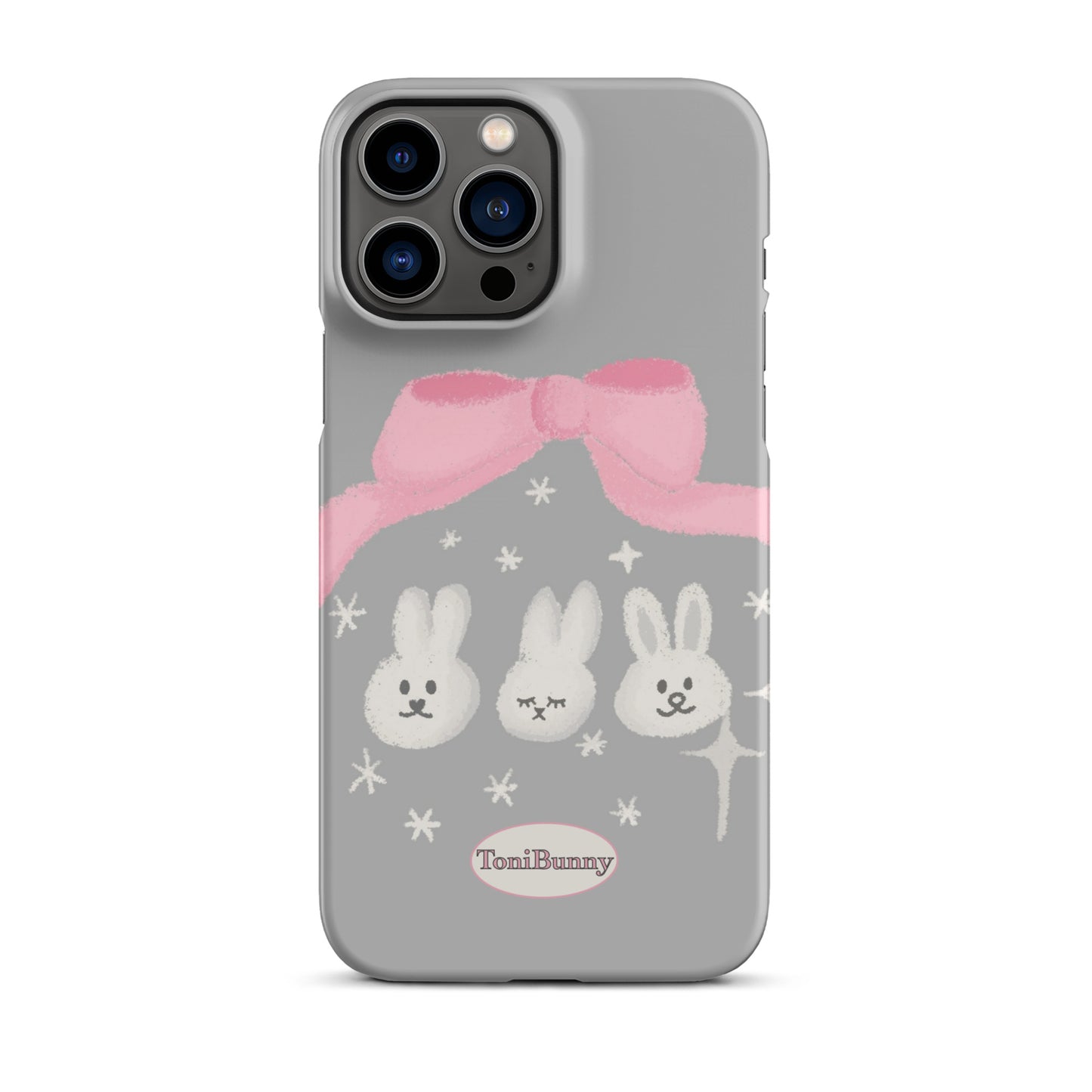 π ToniBunny Ribbon Bunny Friends iPhone Snap Case π
