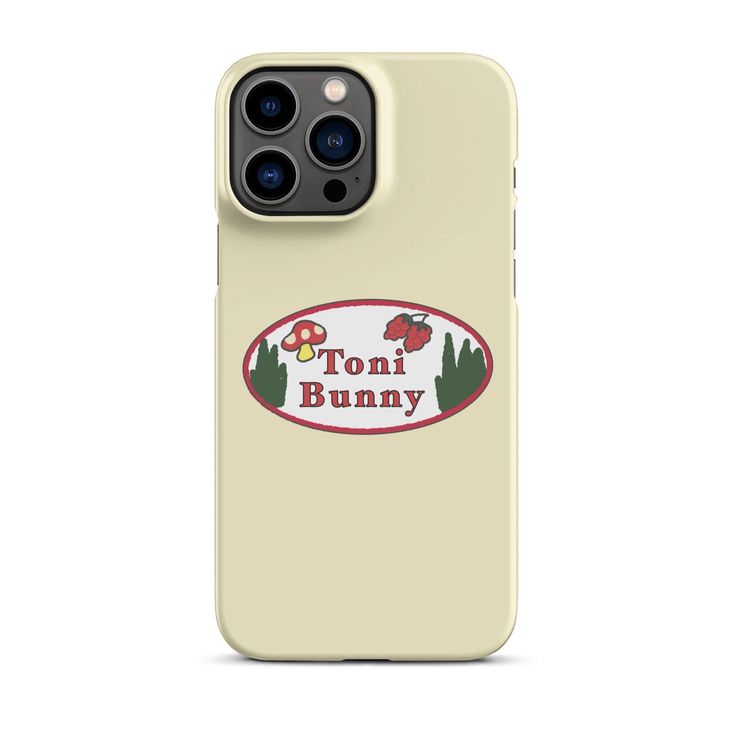 π ToniBunny Mushroom Logo iPhone Snap Case π