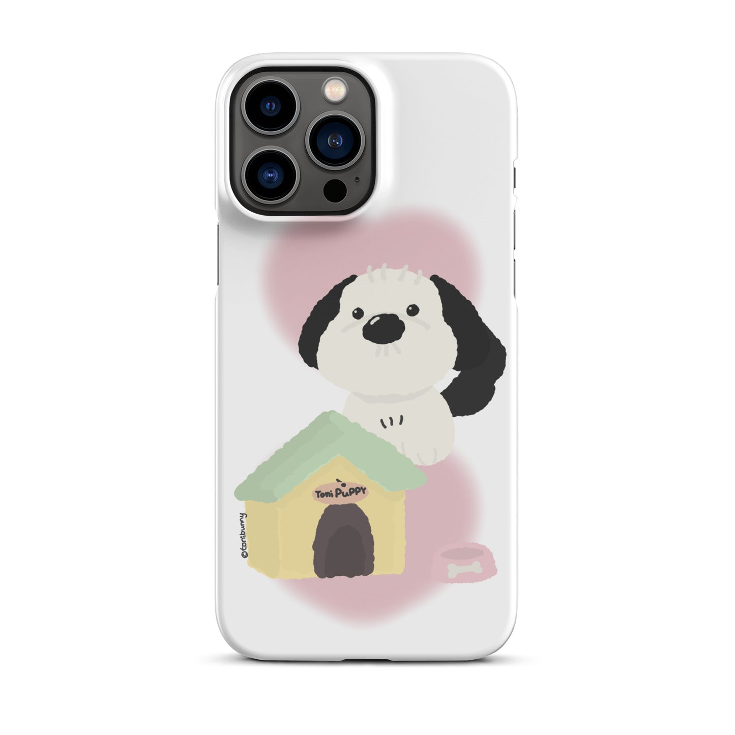 ๐ถ Pink ToniPuppy iPhone Snap Case ๐ถ