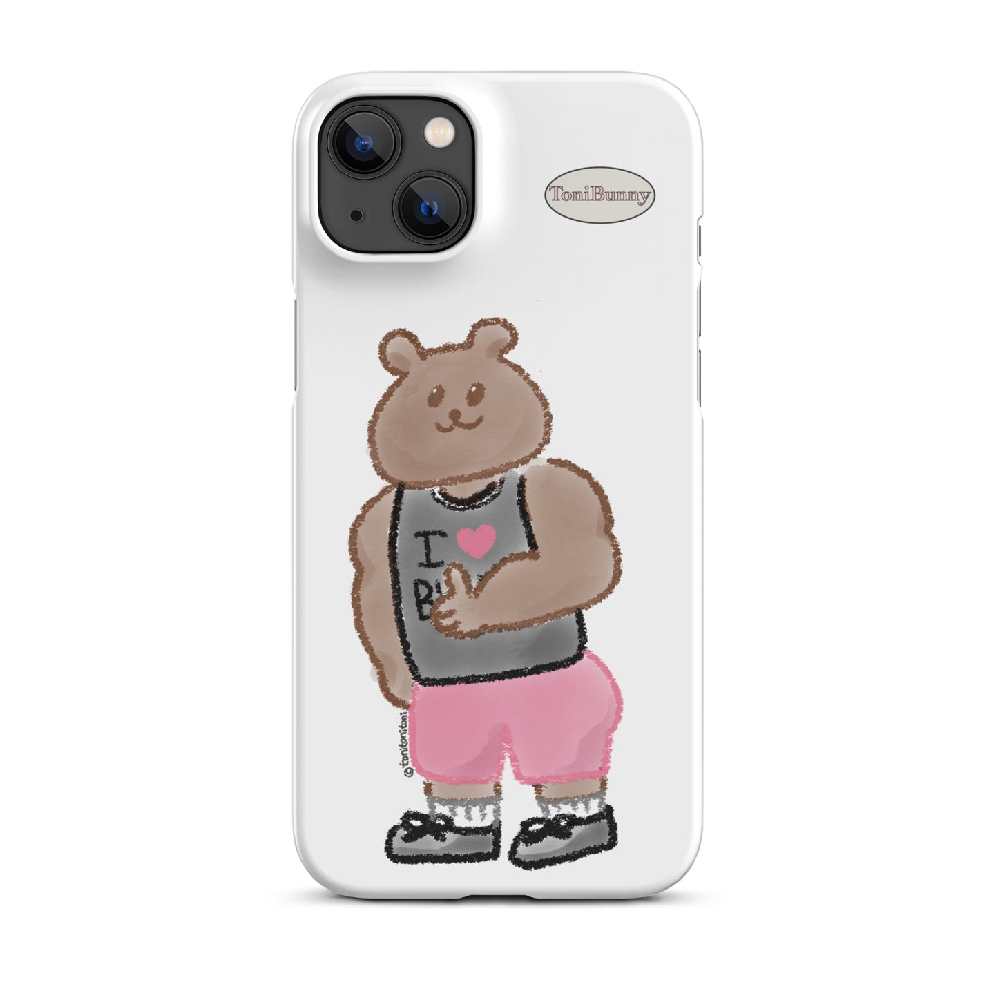 π» Athletic ToniBear iPhone Snap Case π»