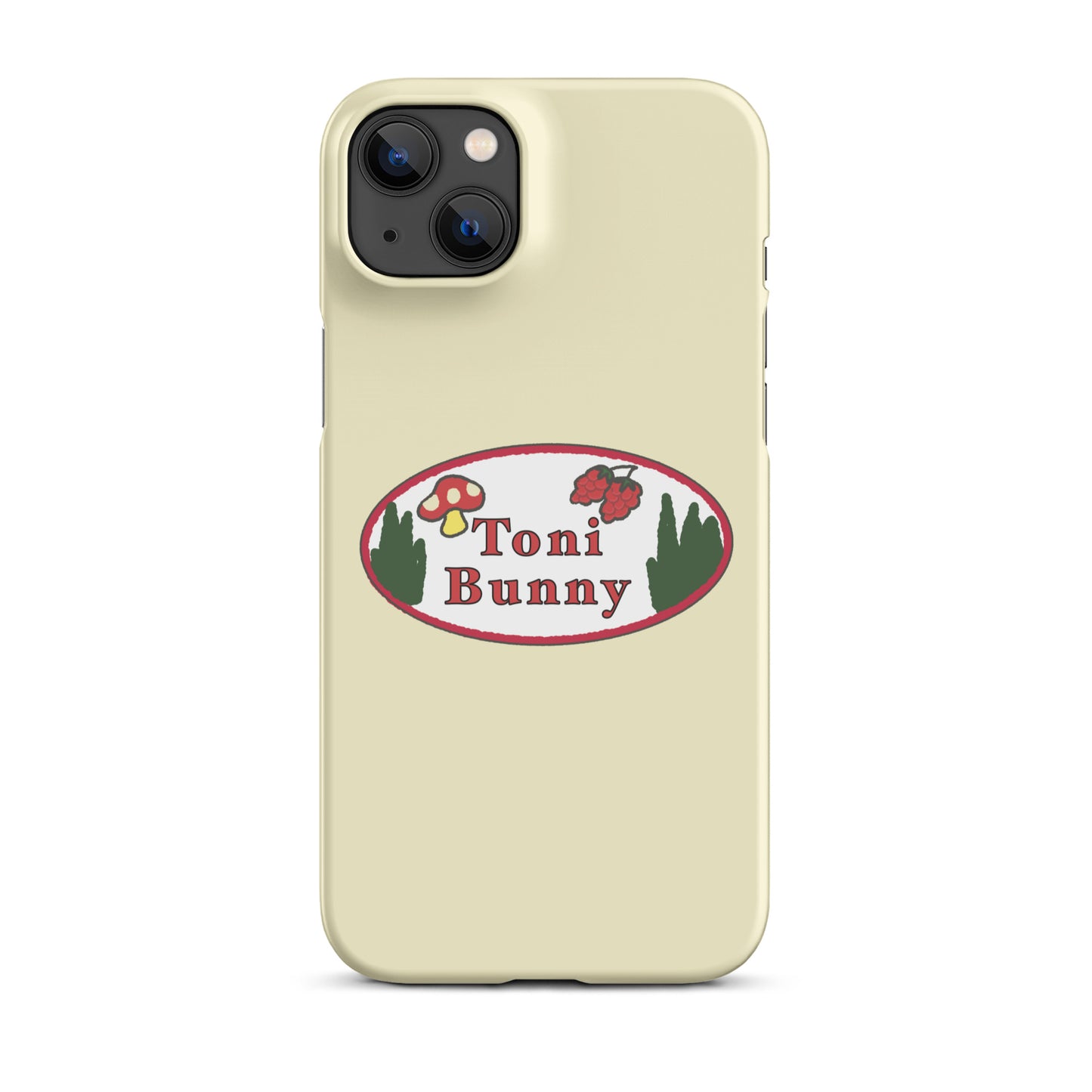 π ToniBunny Mushroom Logo iPhone Snap Case π