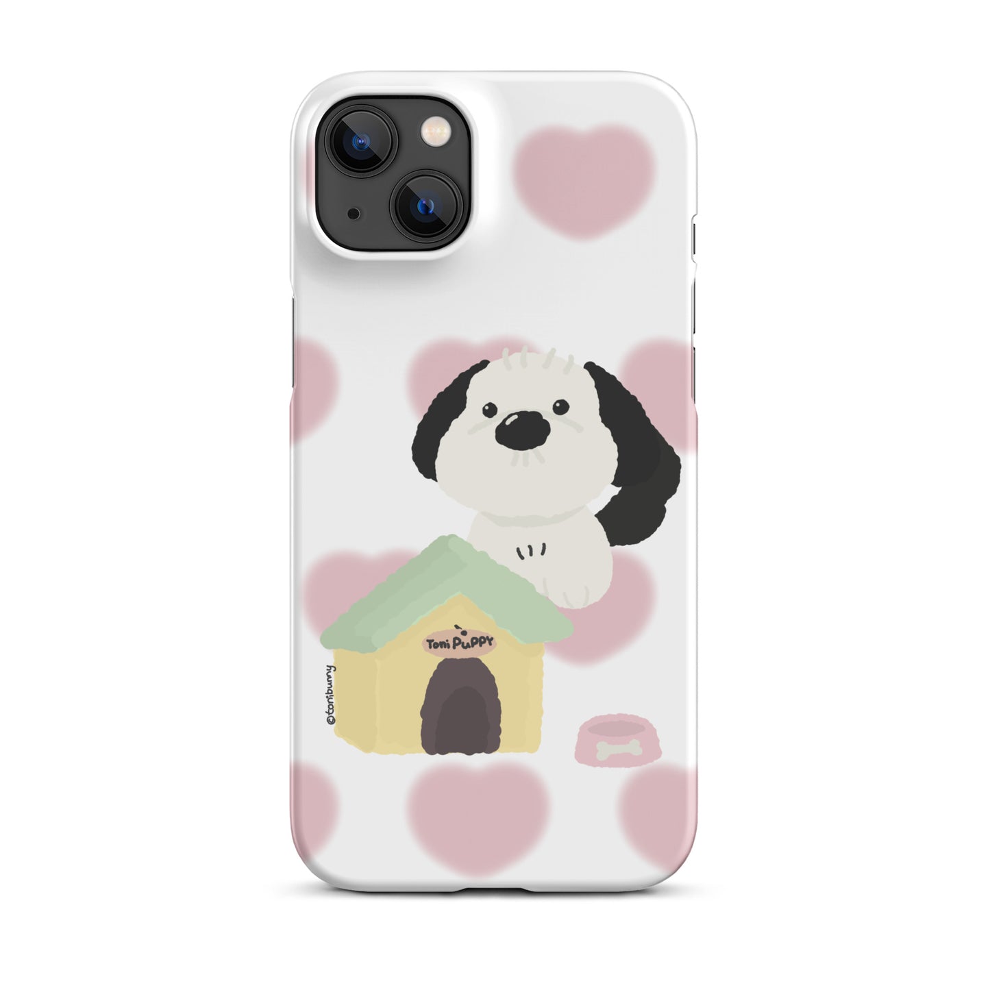 πΆ Pink Pattern ToniPuppy iPhone Snap Case πΆ