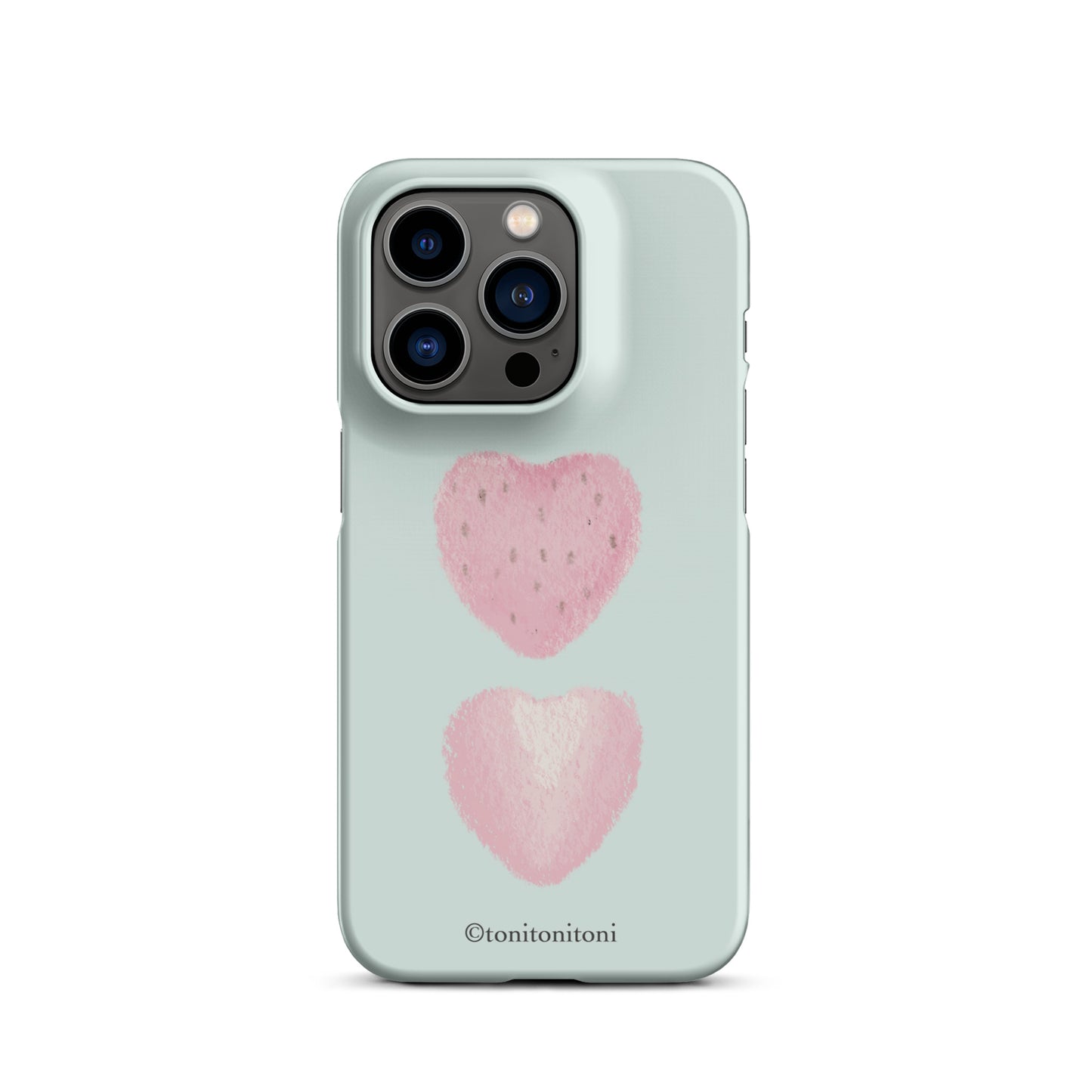 🍓Blue Strawberry iPhone Snap Case🍓