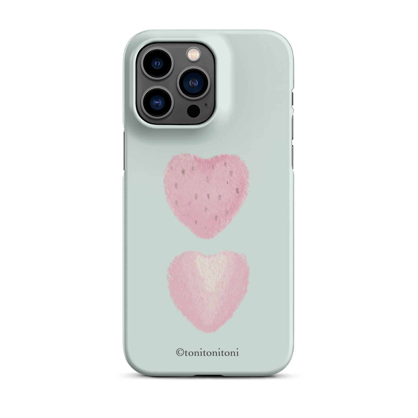 🍓Blue Strawberry iPhone Snap Case🍓