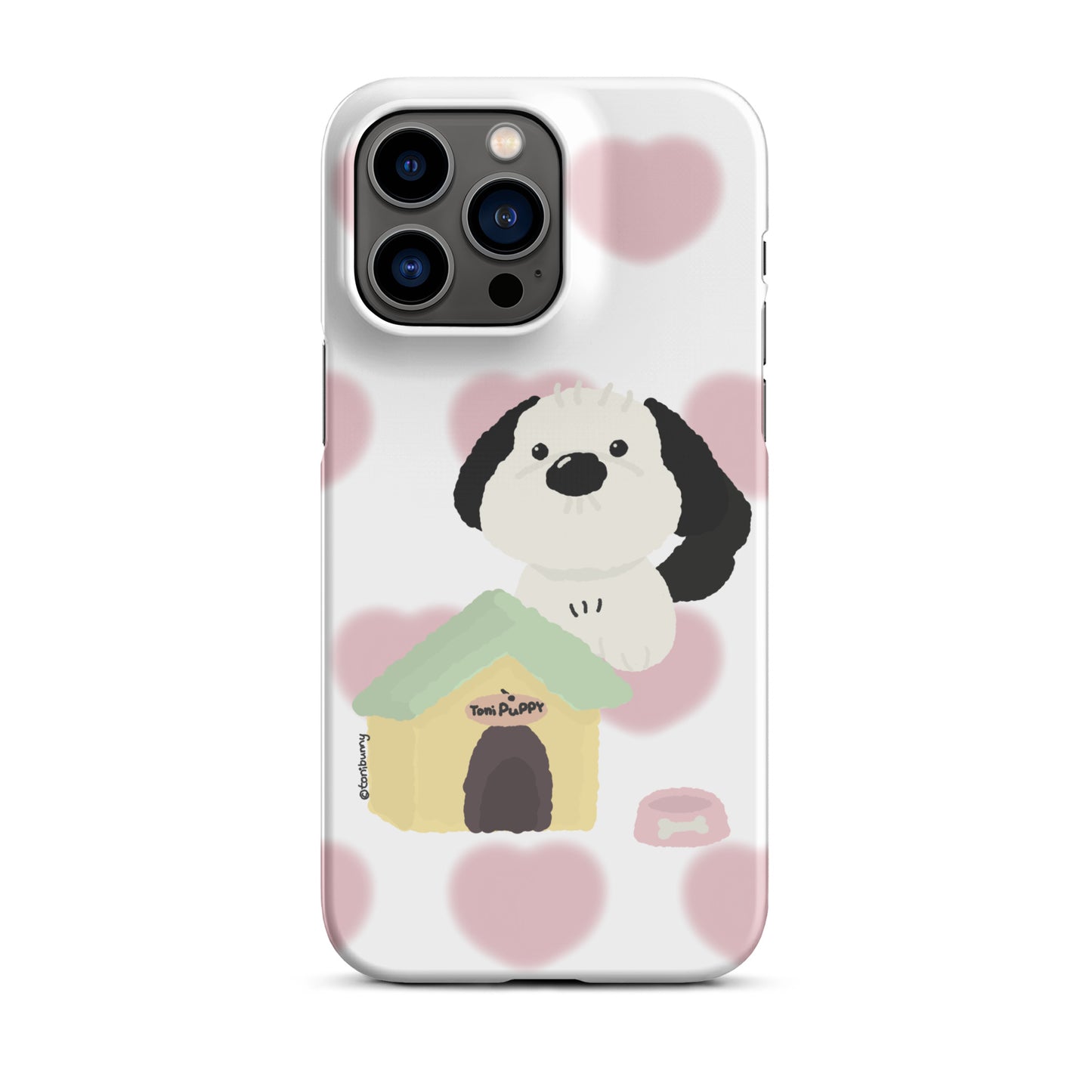 πΆ Pink Pattern ToniPuppy iPhone Snap Case πΆ