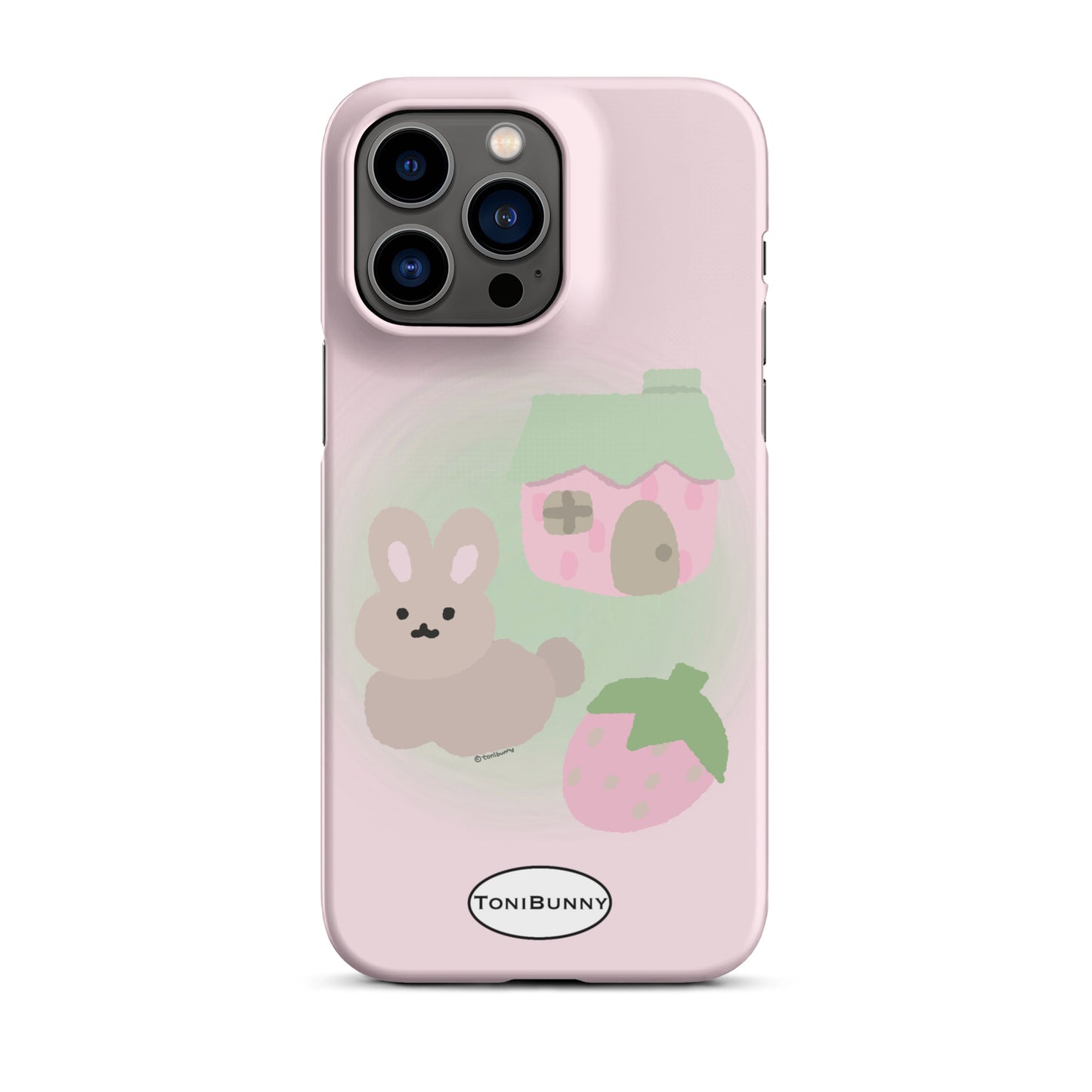 π· Pink ToniBunny Cottage iPhone Snap Case π·