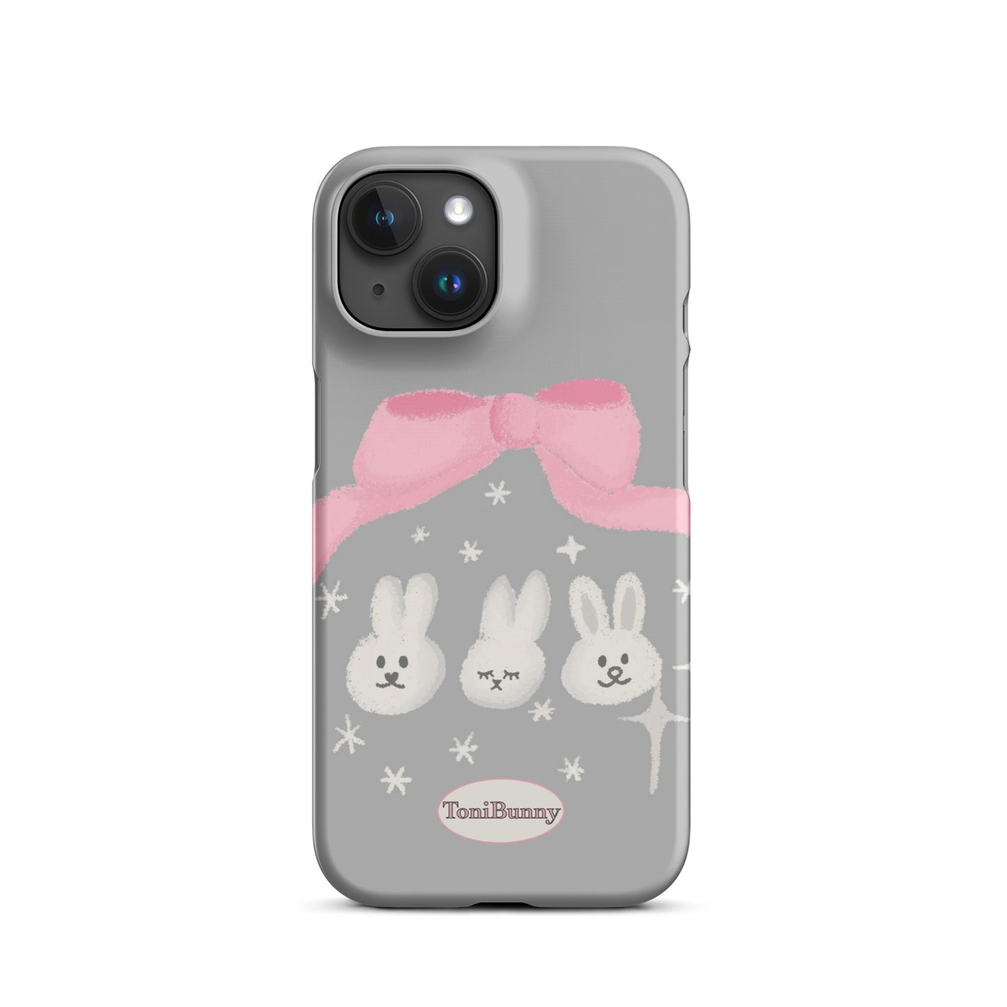 π ToniBunny Ribbon Bunny Friends iPhone Snap Case π