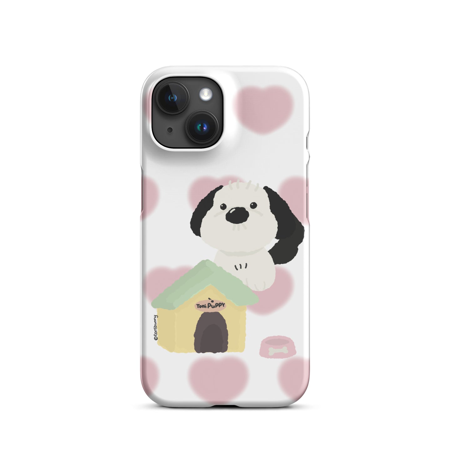 πΆ Pink Pattern ToniPuppy iPhone Snap Case πΆ