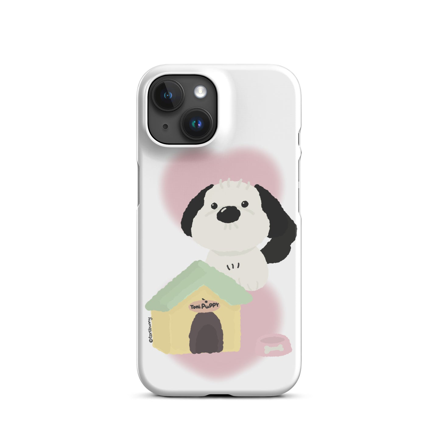 ๐ถ Pink ToniPuppy iPhone Snap Case ๐ถ