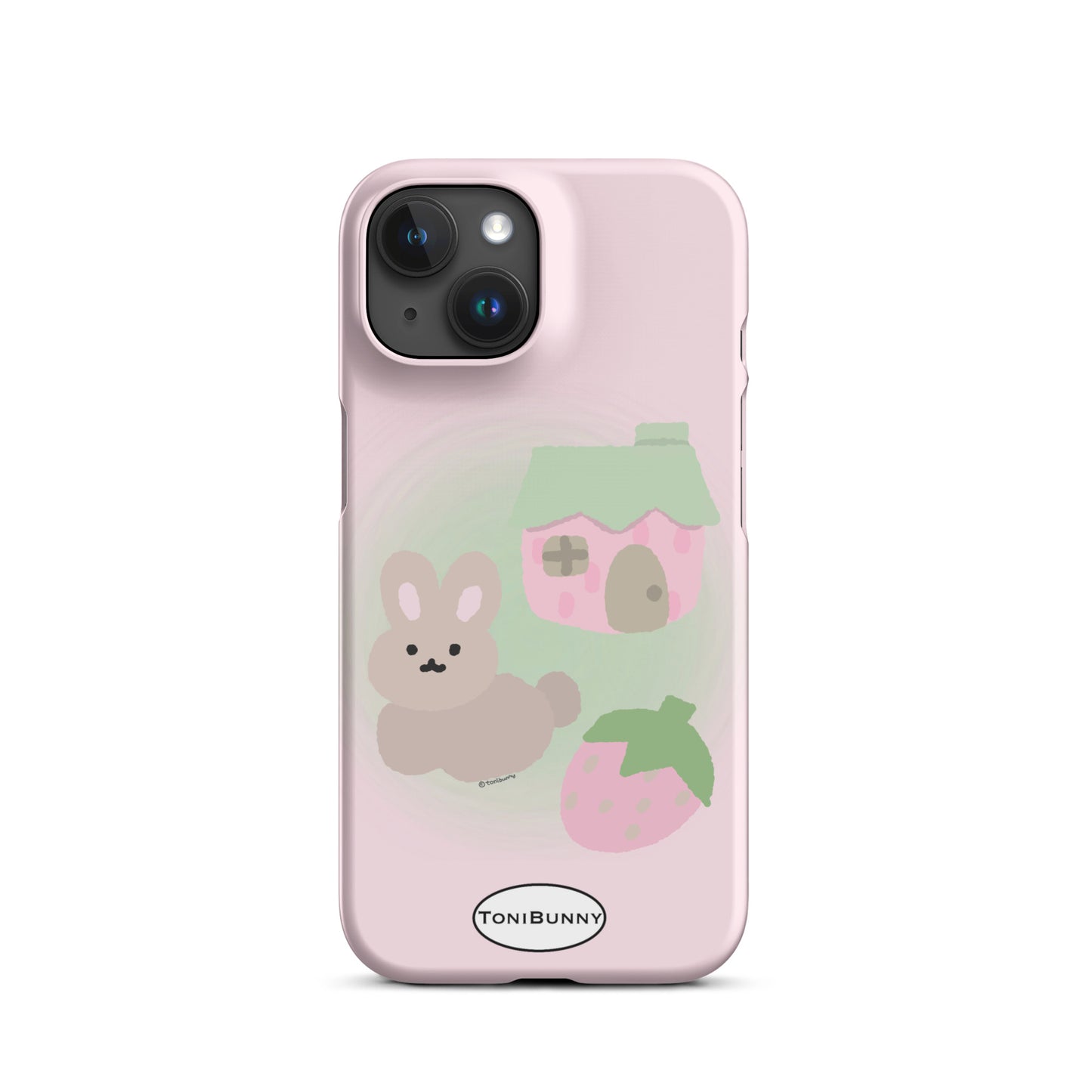 π· Pink ToniBunny Cottage iPhone Snap Case π·