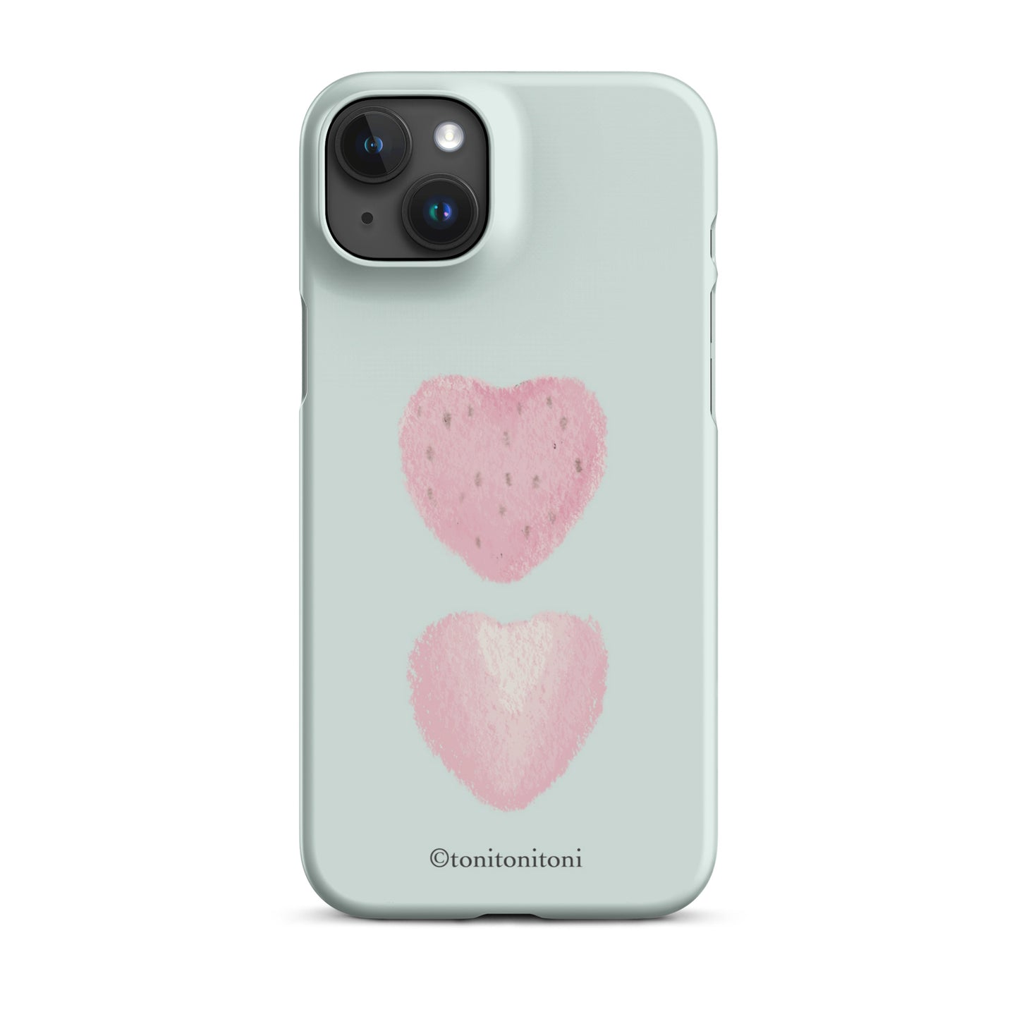 🍓Blue Strawberry iPhone Snap Case🍓