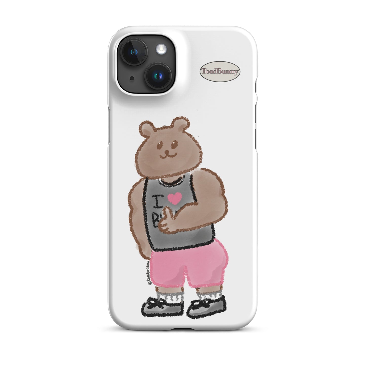 π» Athletic ToniBear iPhone Snap Case π»