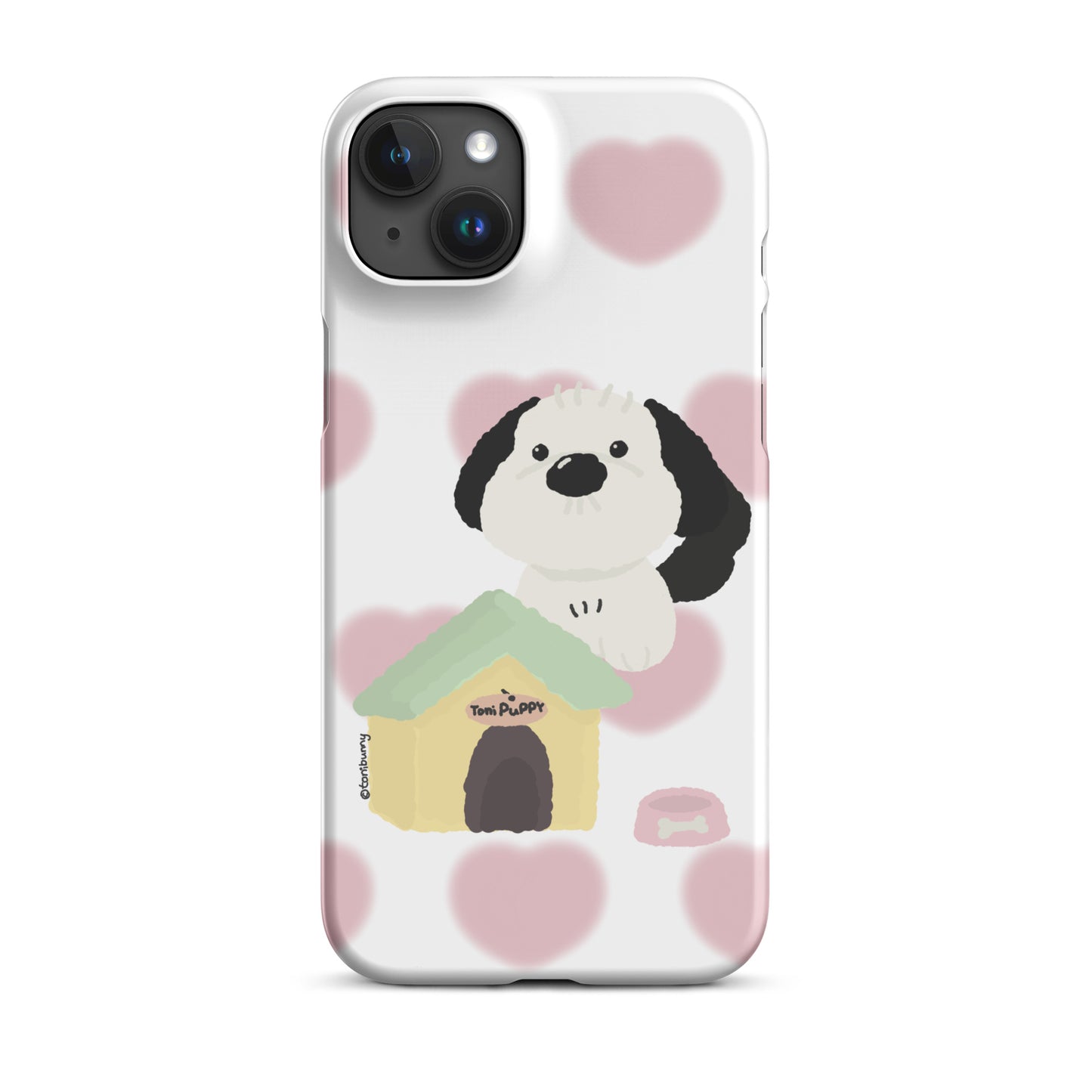 πΆ Pink Pattern ToniPuppy iPhone Snap Case πΆ