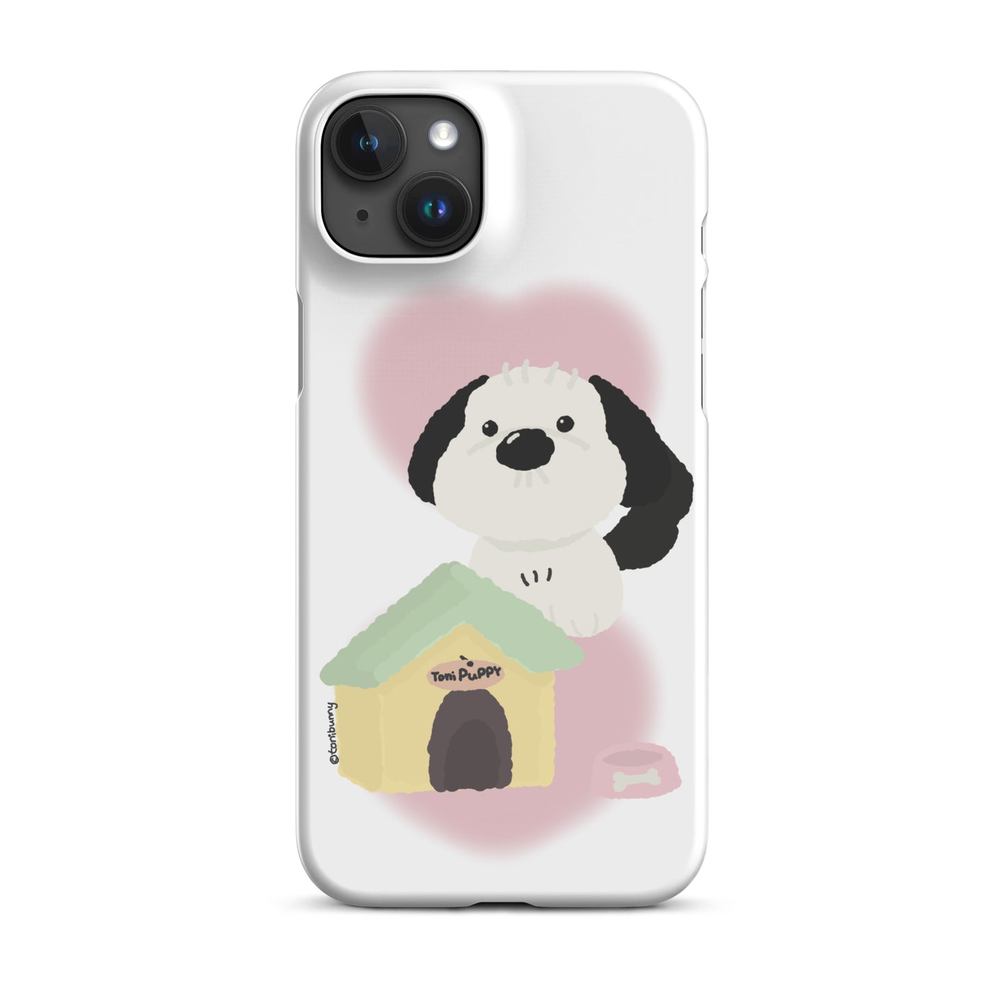 ๐ถ Pink ToniPuppy iPhone Snap Case ๐ถ