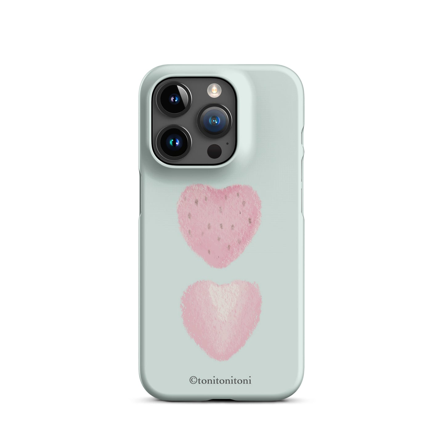 🍓Blue Strawberry iPhone Snap Case🍓
