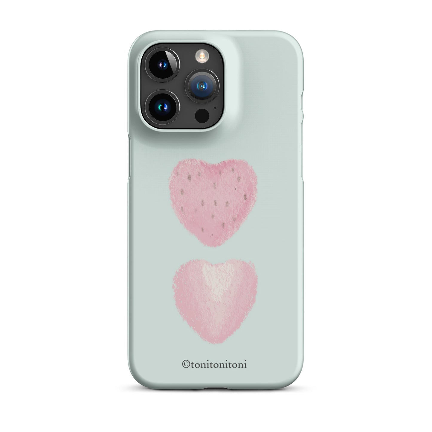 🍓Blue Strawberry iPhone Snap Case🍓