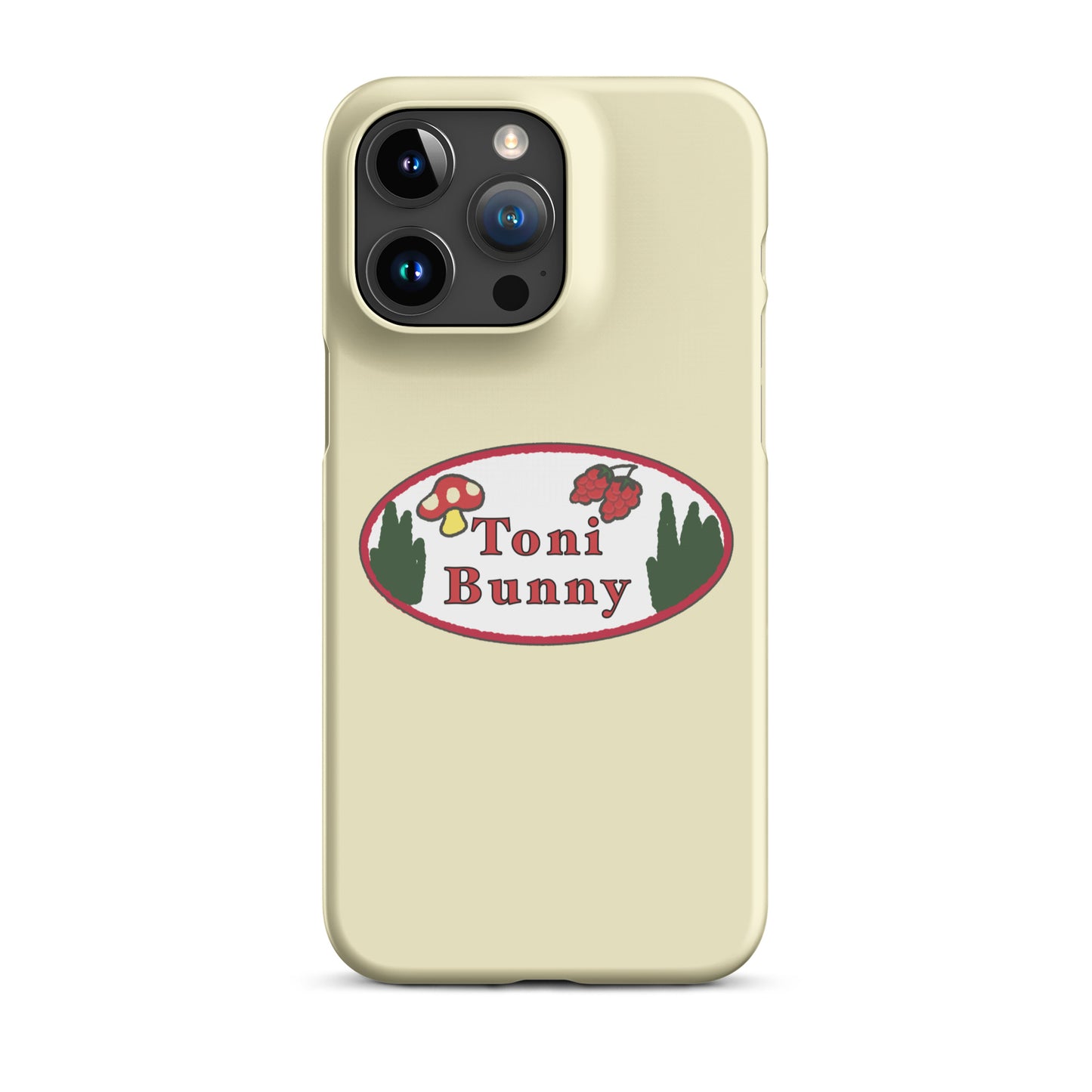 π ToniBunny Mushroom Logo iPhone Snap Case π