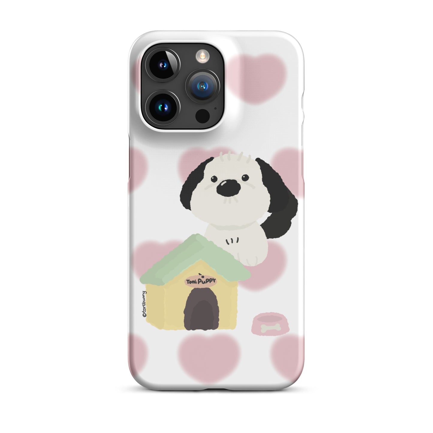 πΆ Pink Pattern ToniPuppy iPhone Snap Case πΆ