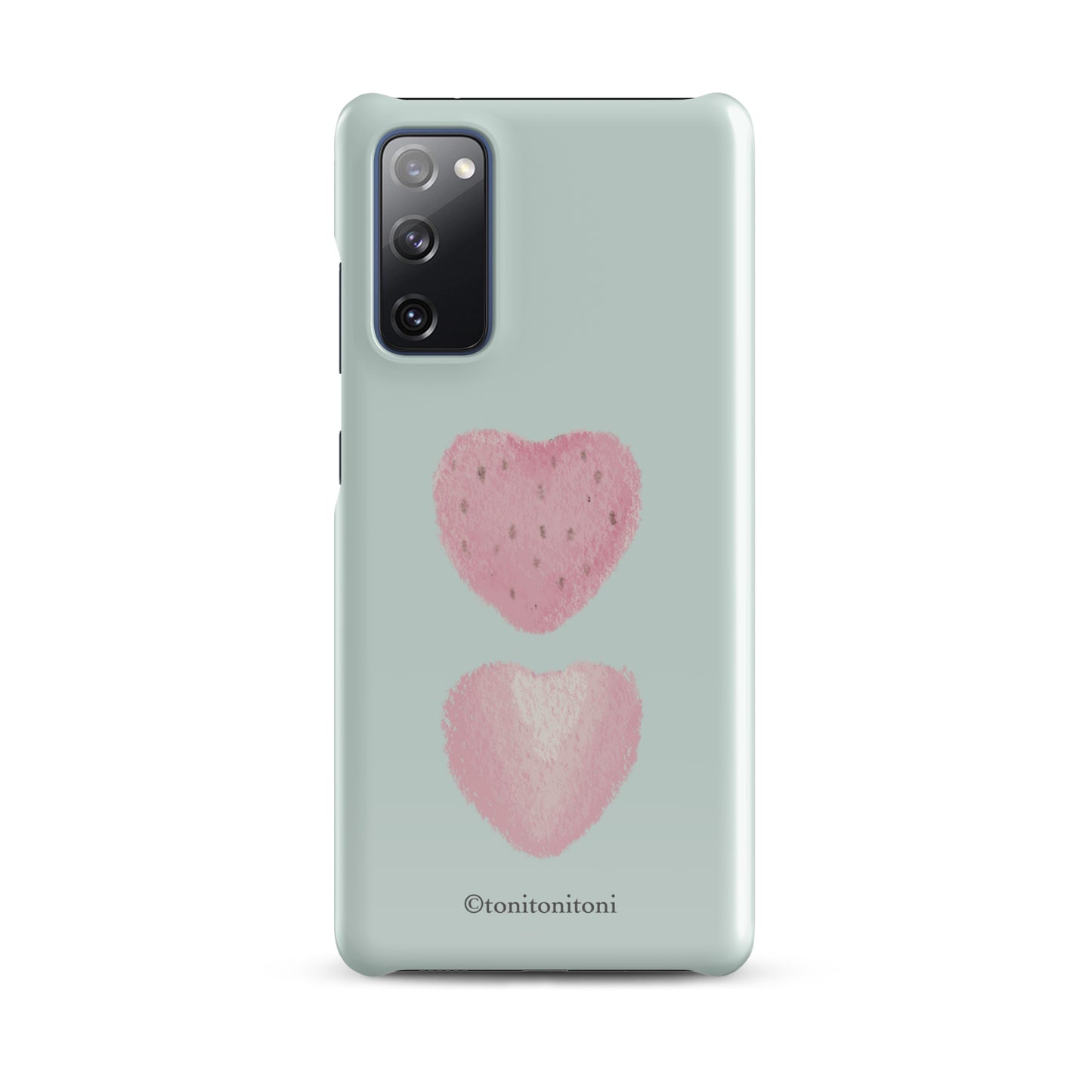 π Blue Strawberry Samsung Snap Case π