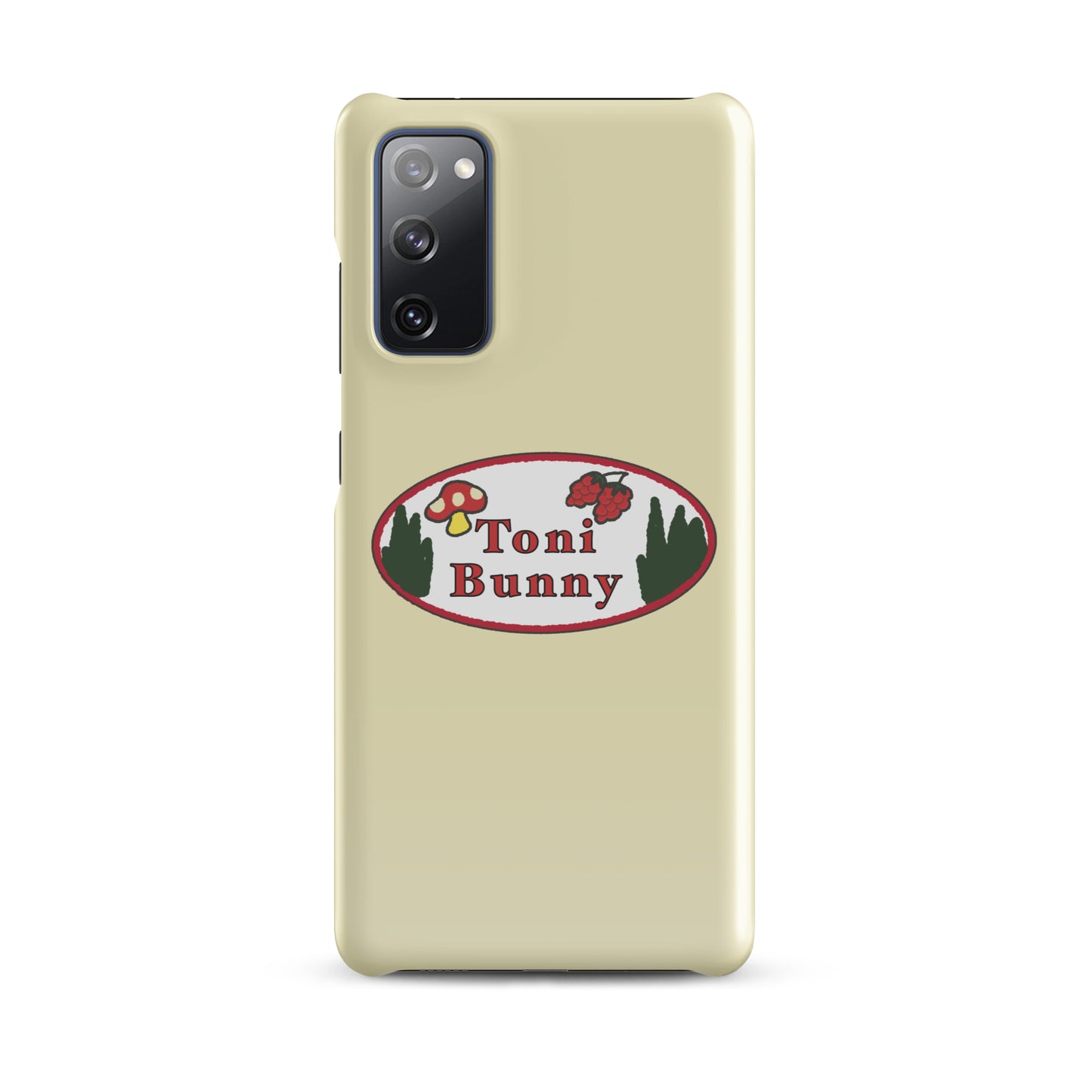 π ToniBunny Mushroom Logo Samsung Snap Case π