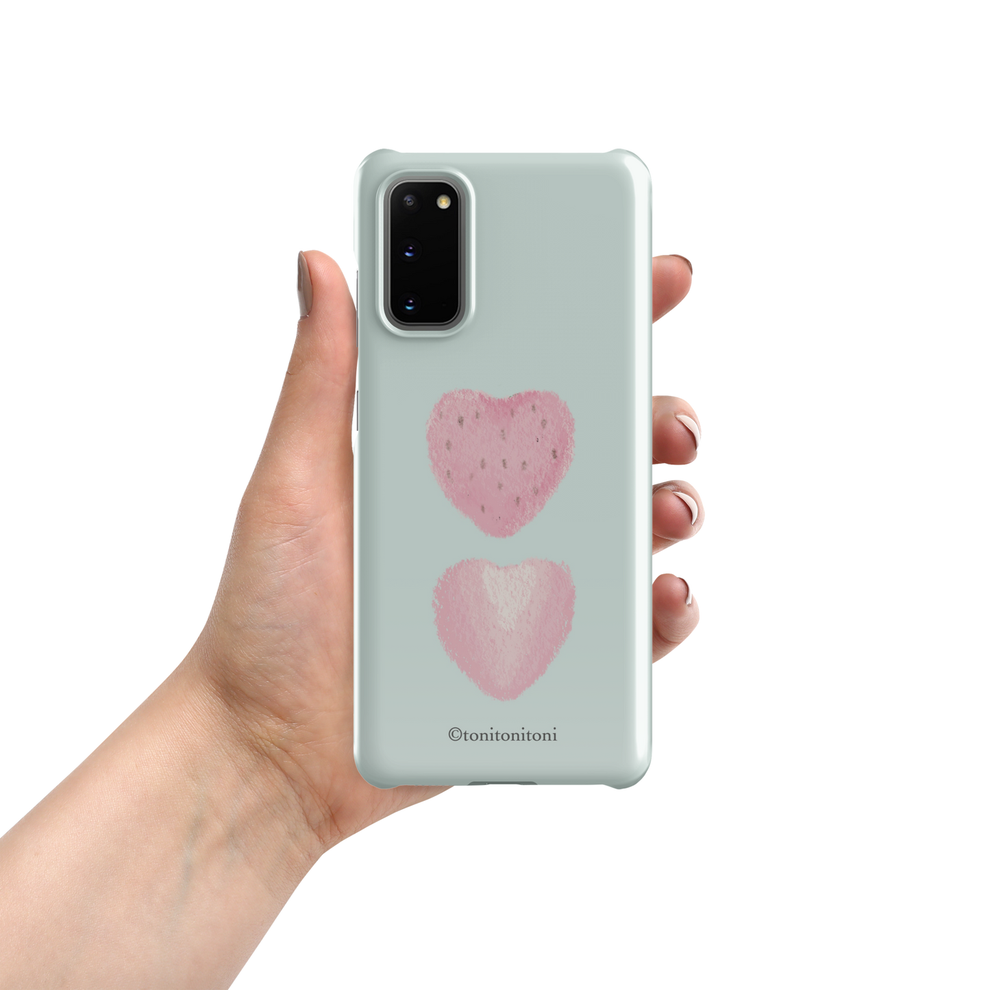 π Blue Strawberry Samsung Snap Case π
