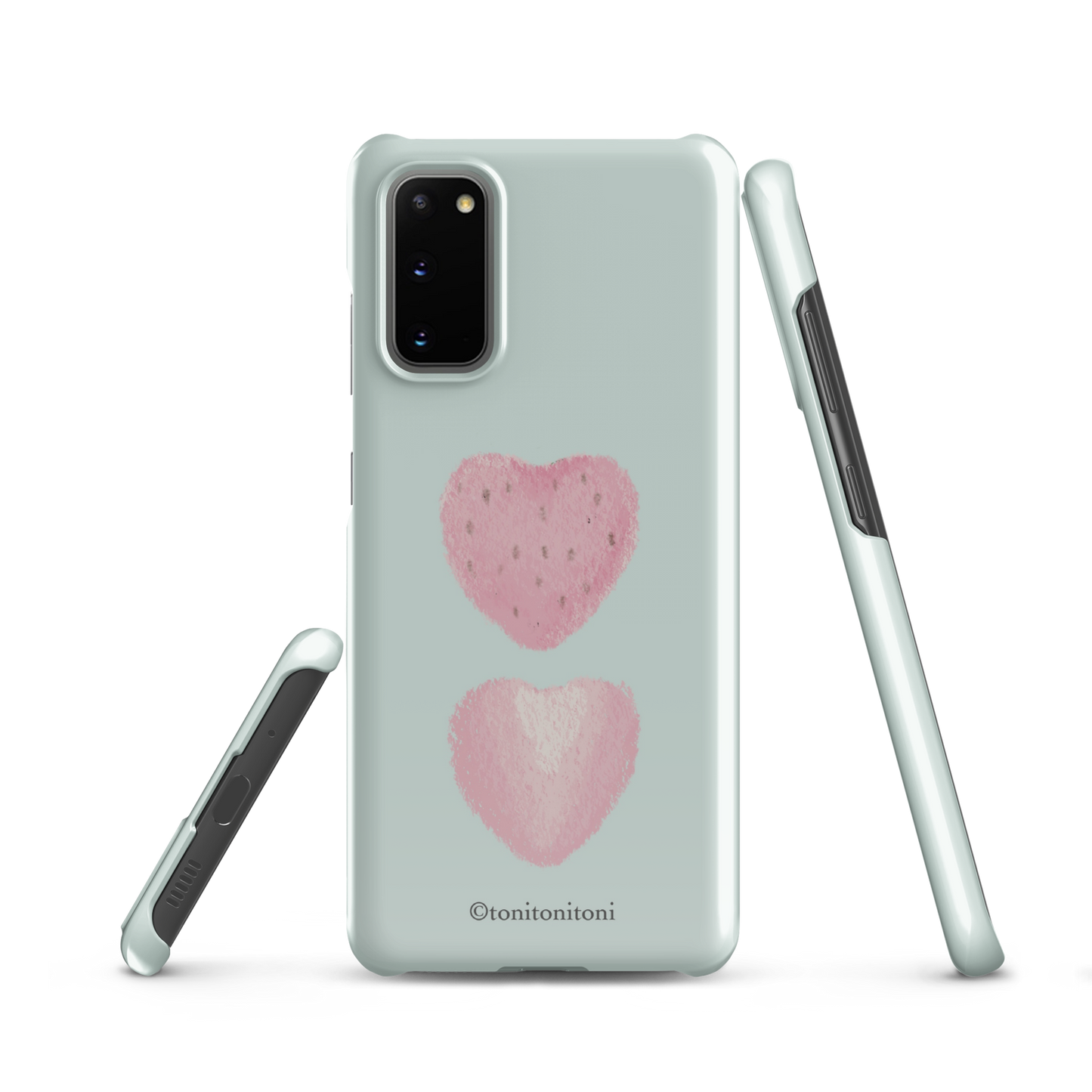 π Blue Strawberry Samsung Snap Case π