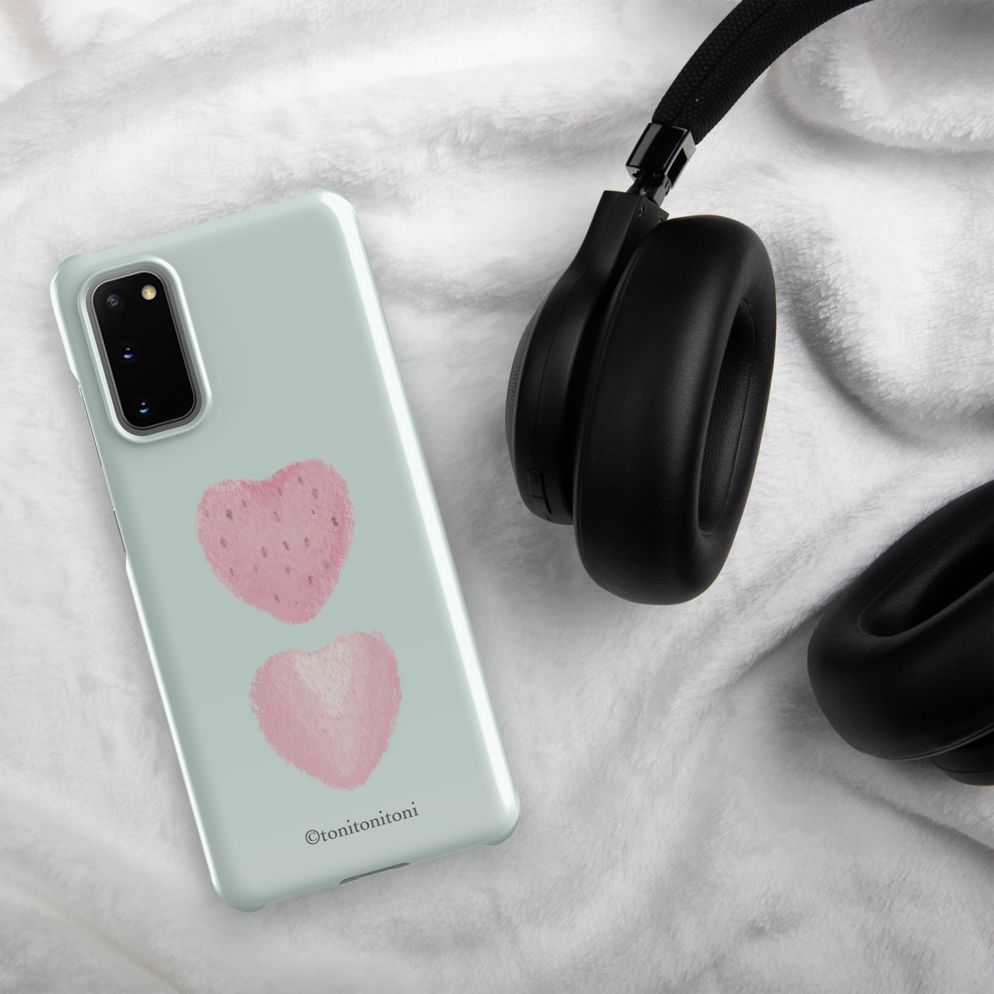 π Blue Strawberry Samsung Snap Case π