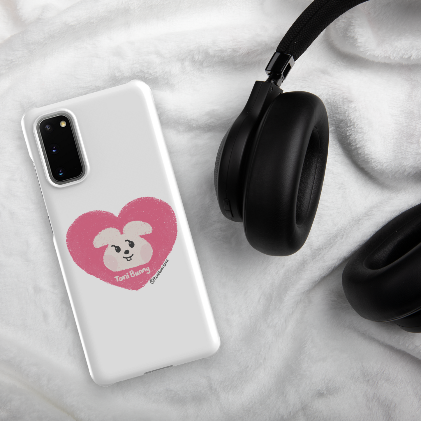 π ToniBunny Pink Heart Logo Samsung Snap Case π