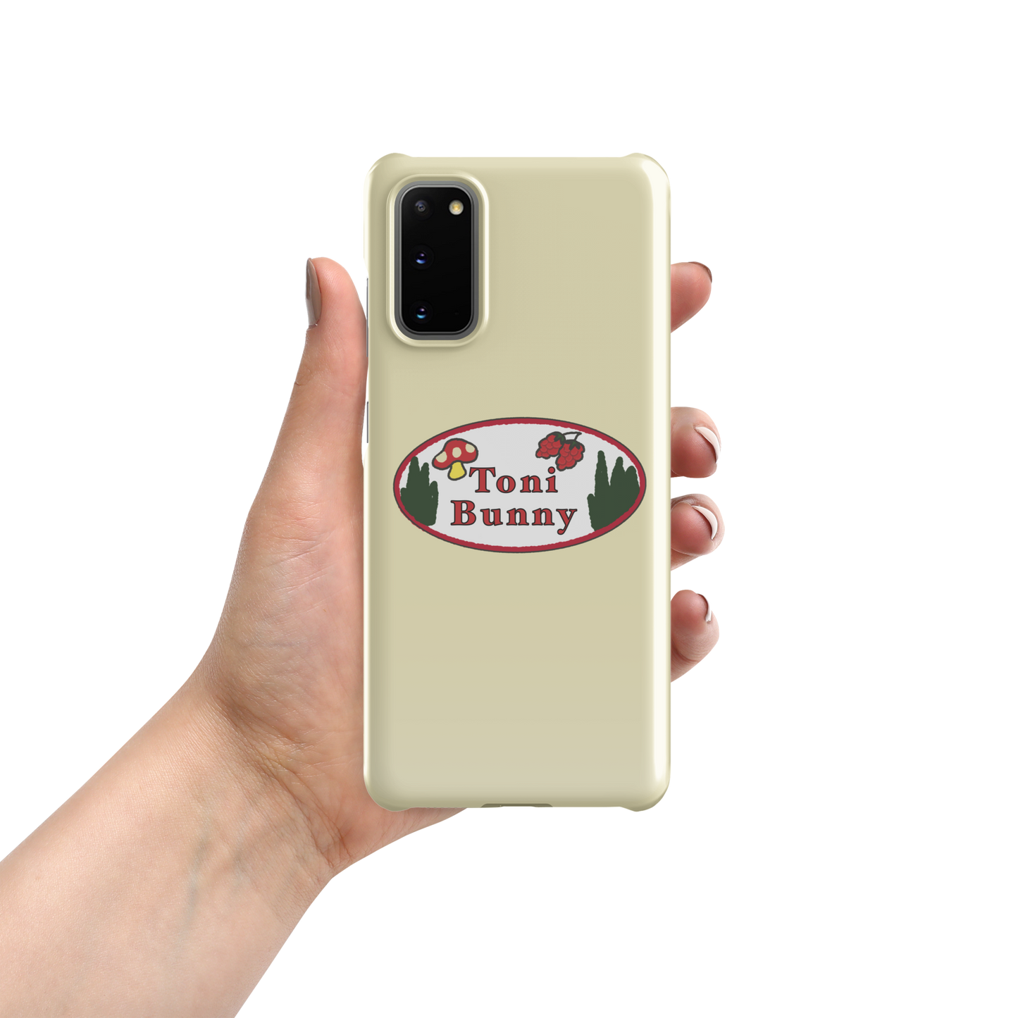 π ToniBunny Mushroom Logo Samsung Snap Case π