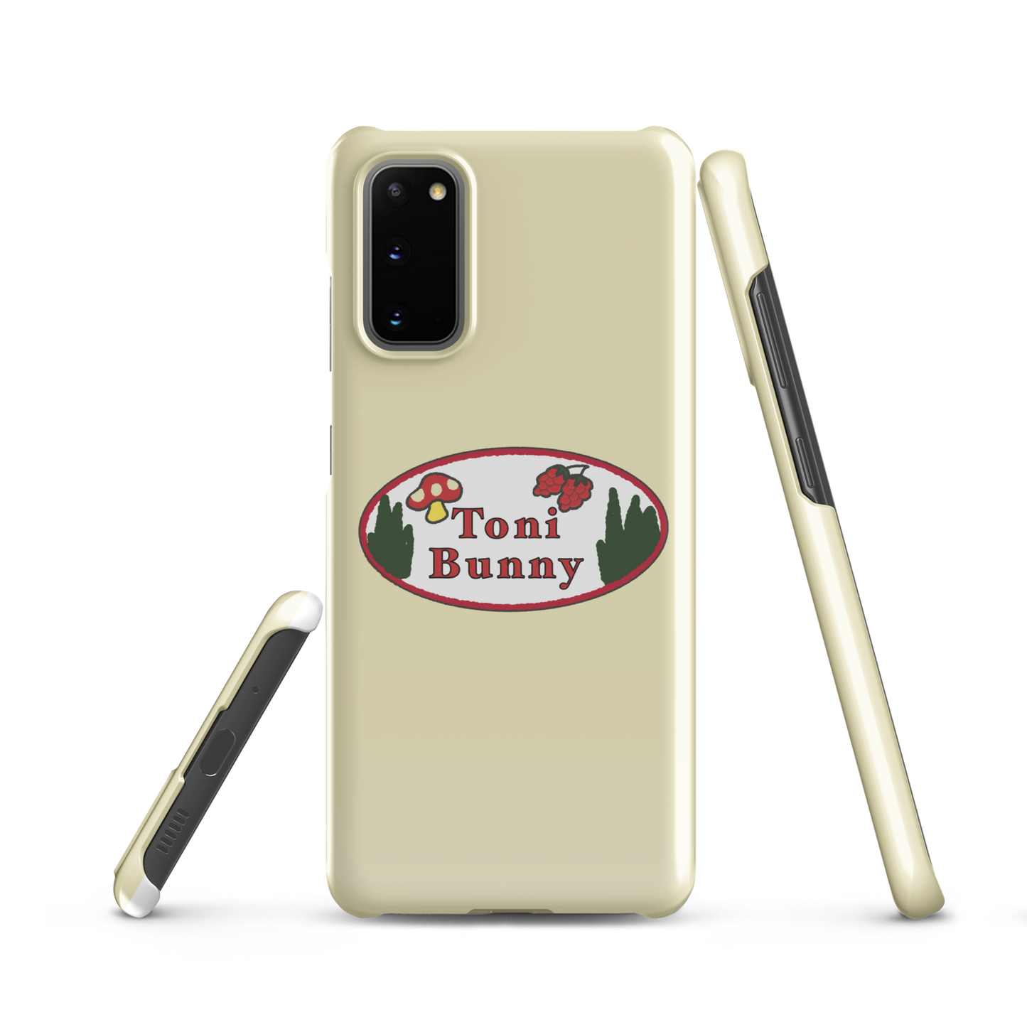 π ToniBunny Mushroom Logo Samsung Snap Case π