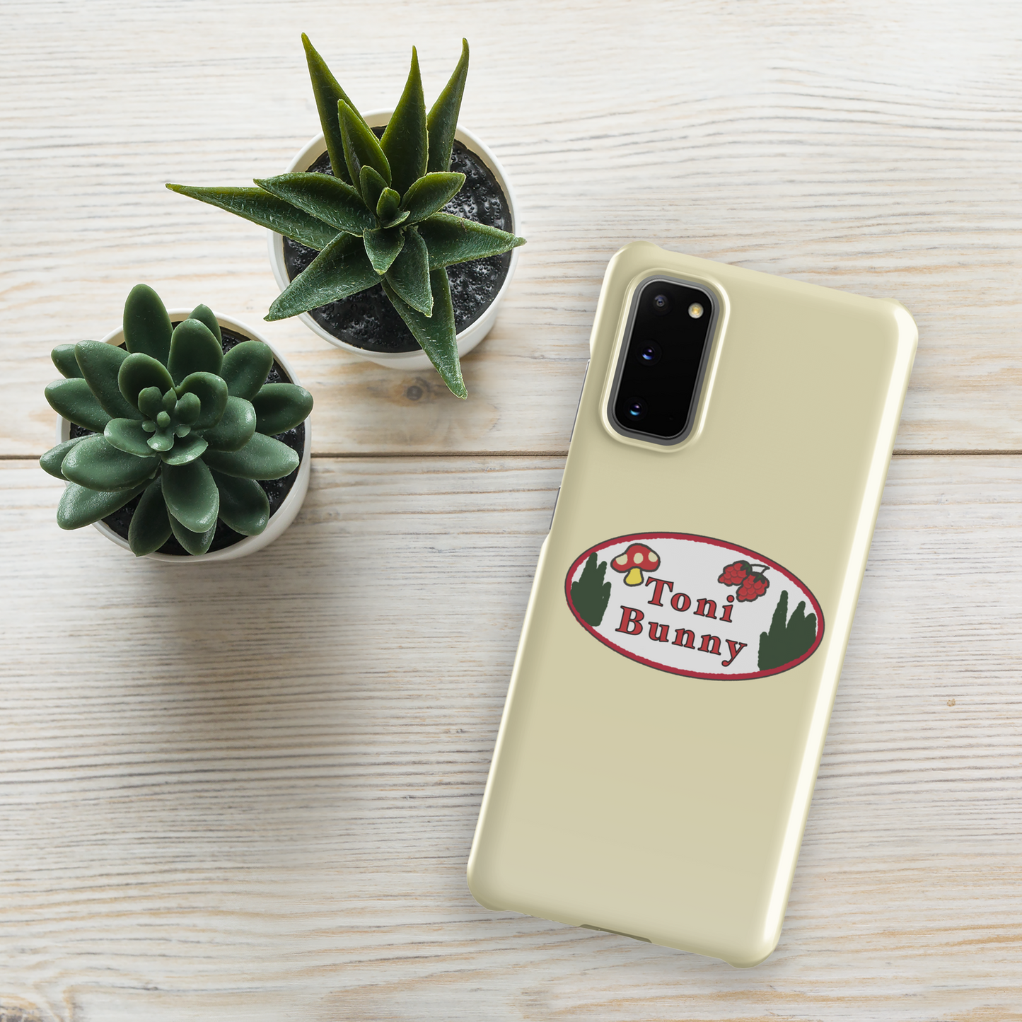 π ToniBunny Mushroom Logo Samsung Snap Case π
