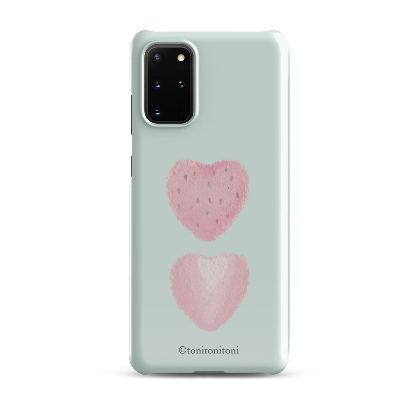 π Blue Strawberry Samsung Snap Case π